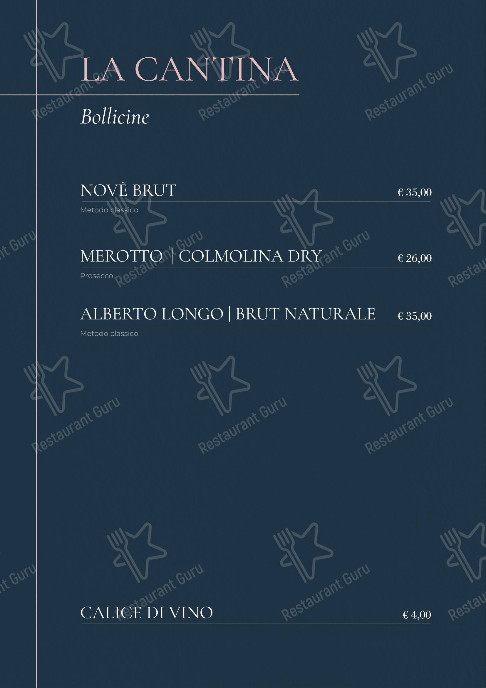 Queens Caffè Bistrot Ristorante Molfetta in Molfetta - Menu