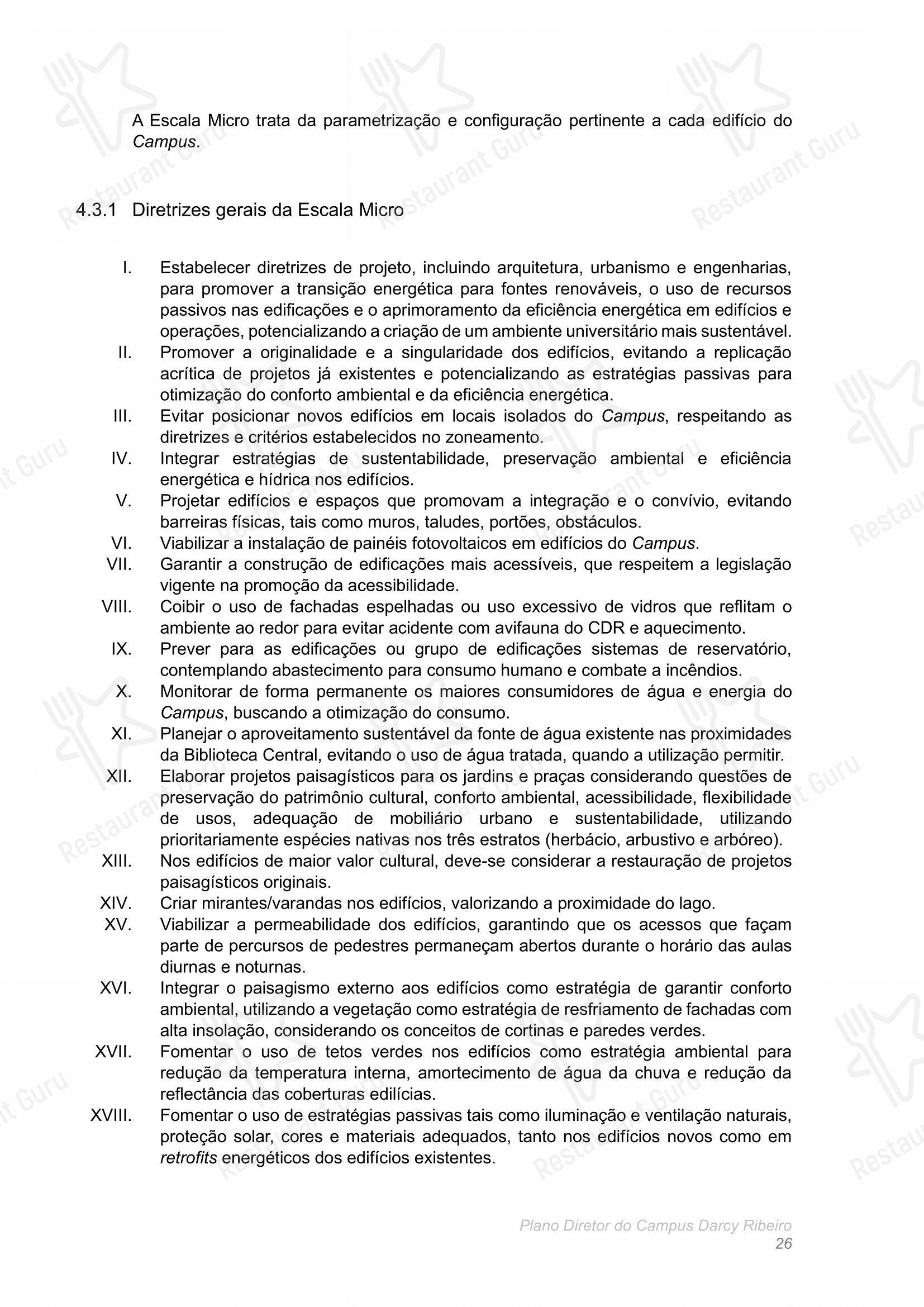 Restaurante Universitário - RU ISM GOMES DE MATTOS - Крафт меню