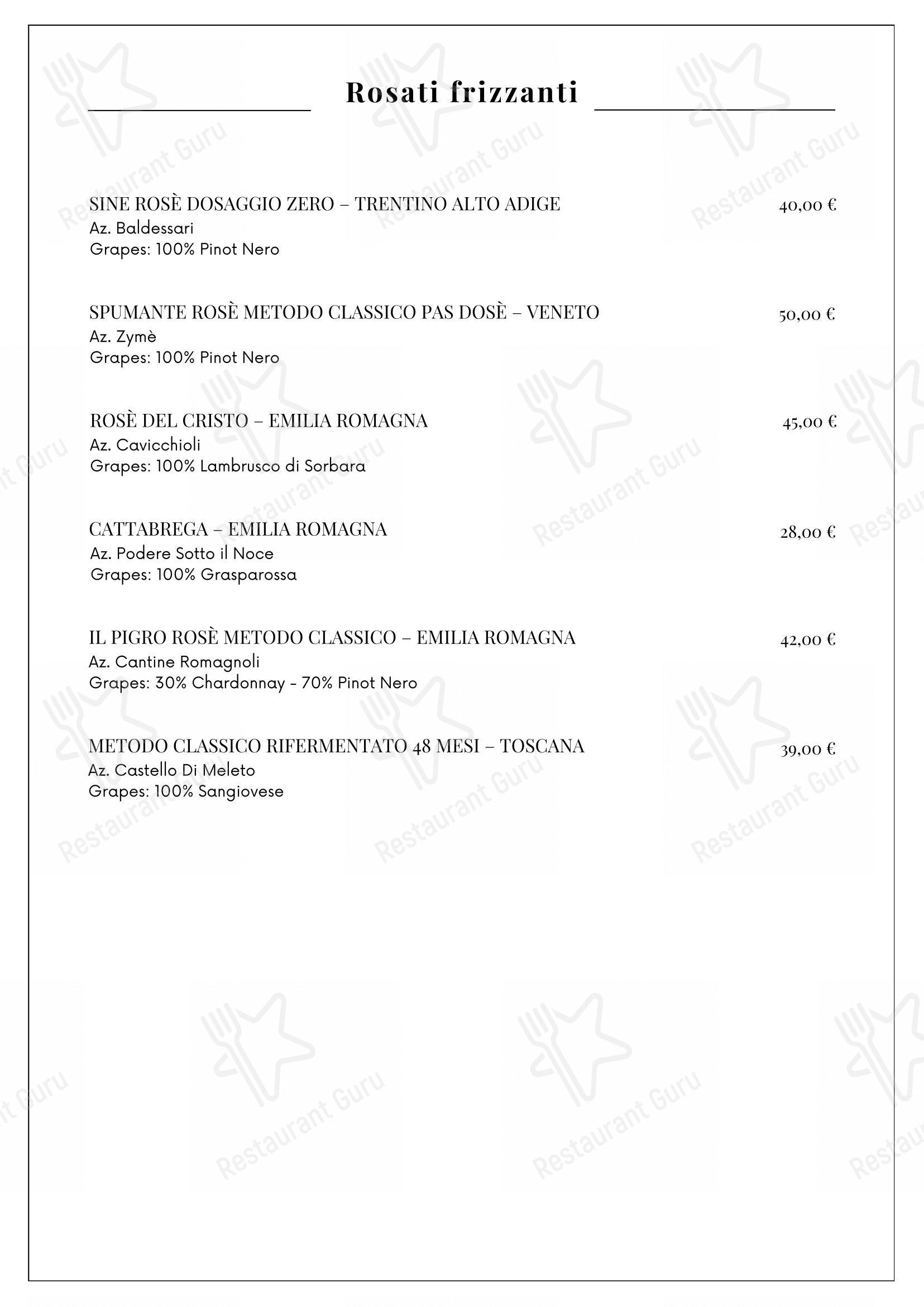 Ristorante Il Castello in Castelvetro di Modena - Коктейльная карта