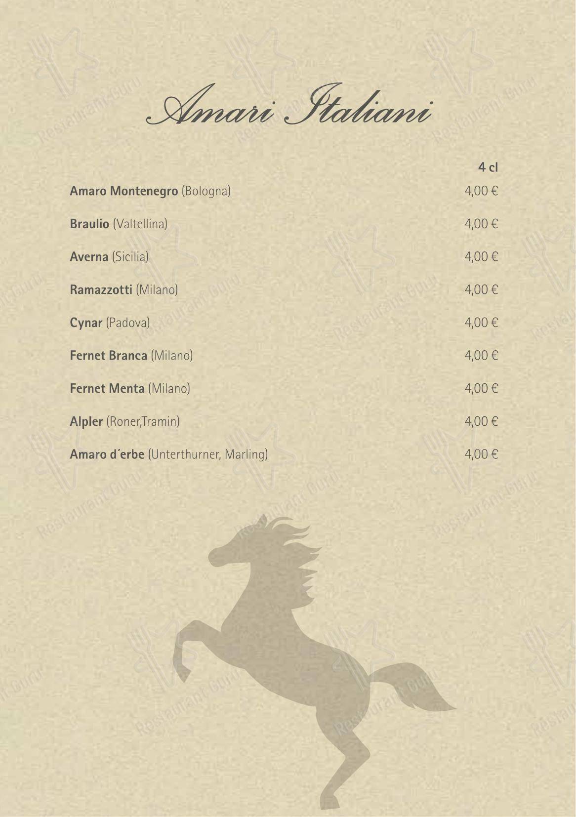 菜单 per Rössl bianco in Merano