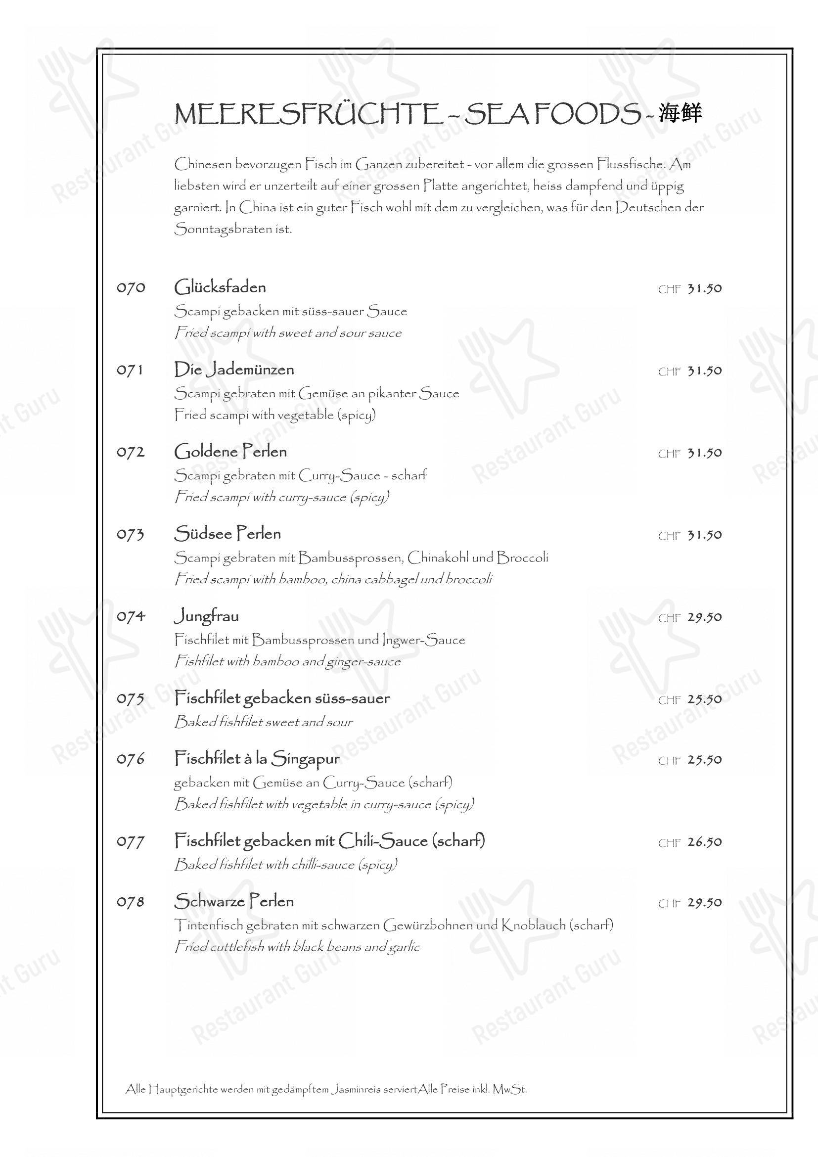 Menu bar per Schwanen in Lyss