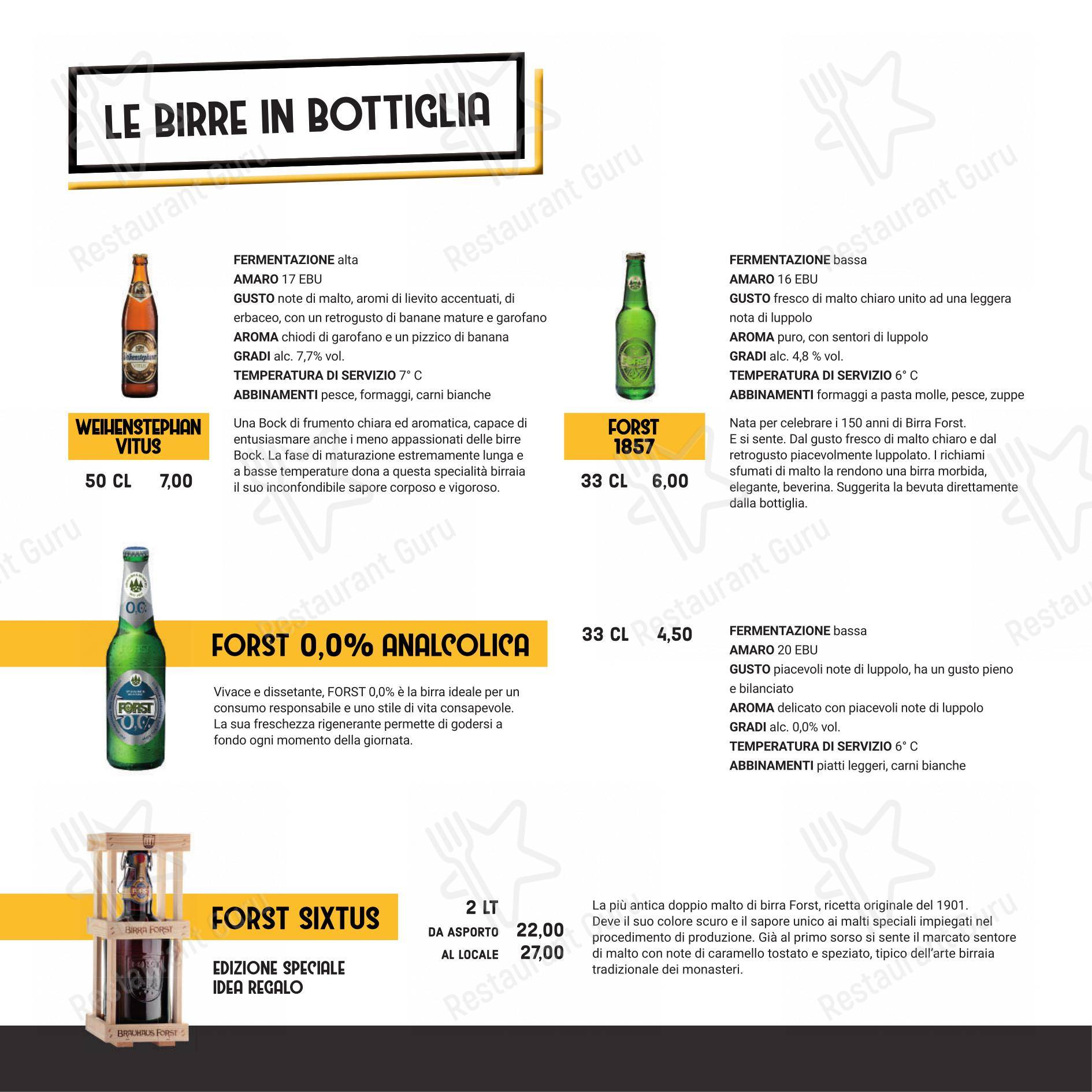 菜单 per Spiller Verona pizzeria