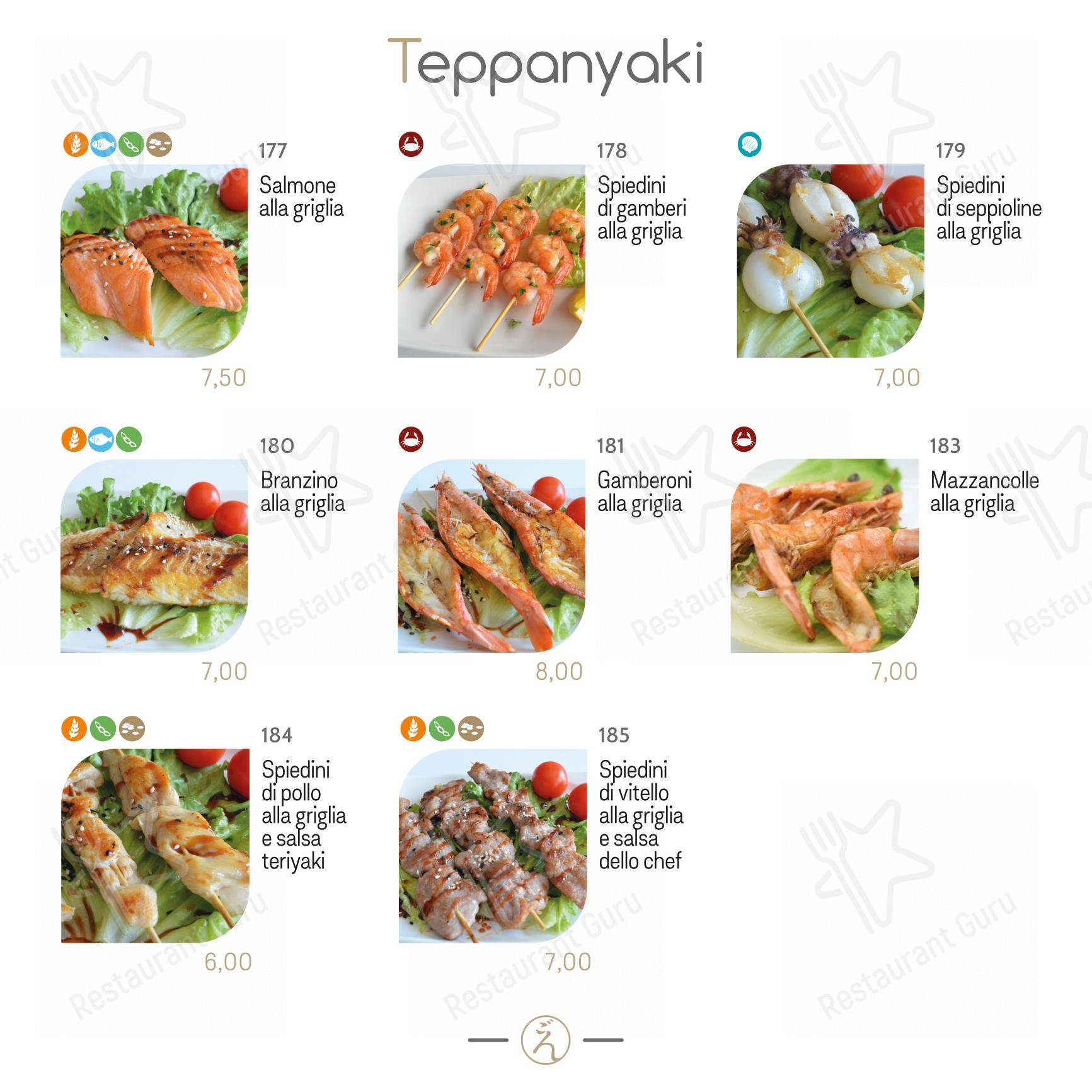 Menu per Ristorante Nest Sushi Wok in Fiorano