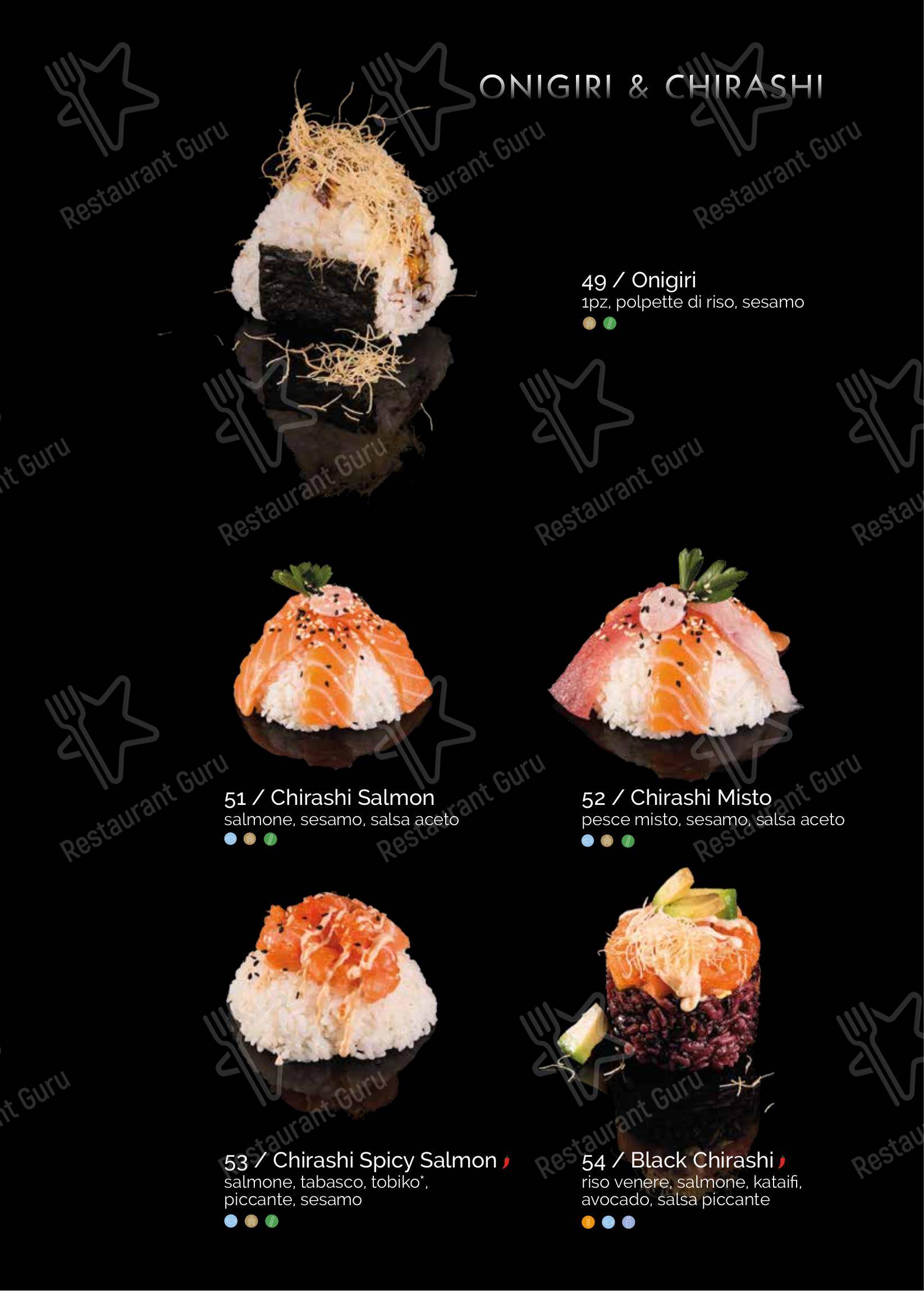 Menu bar per Xuan ristorante