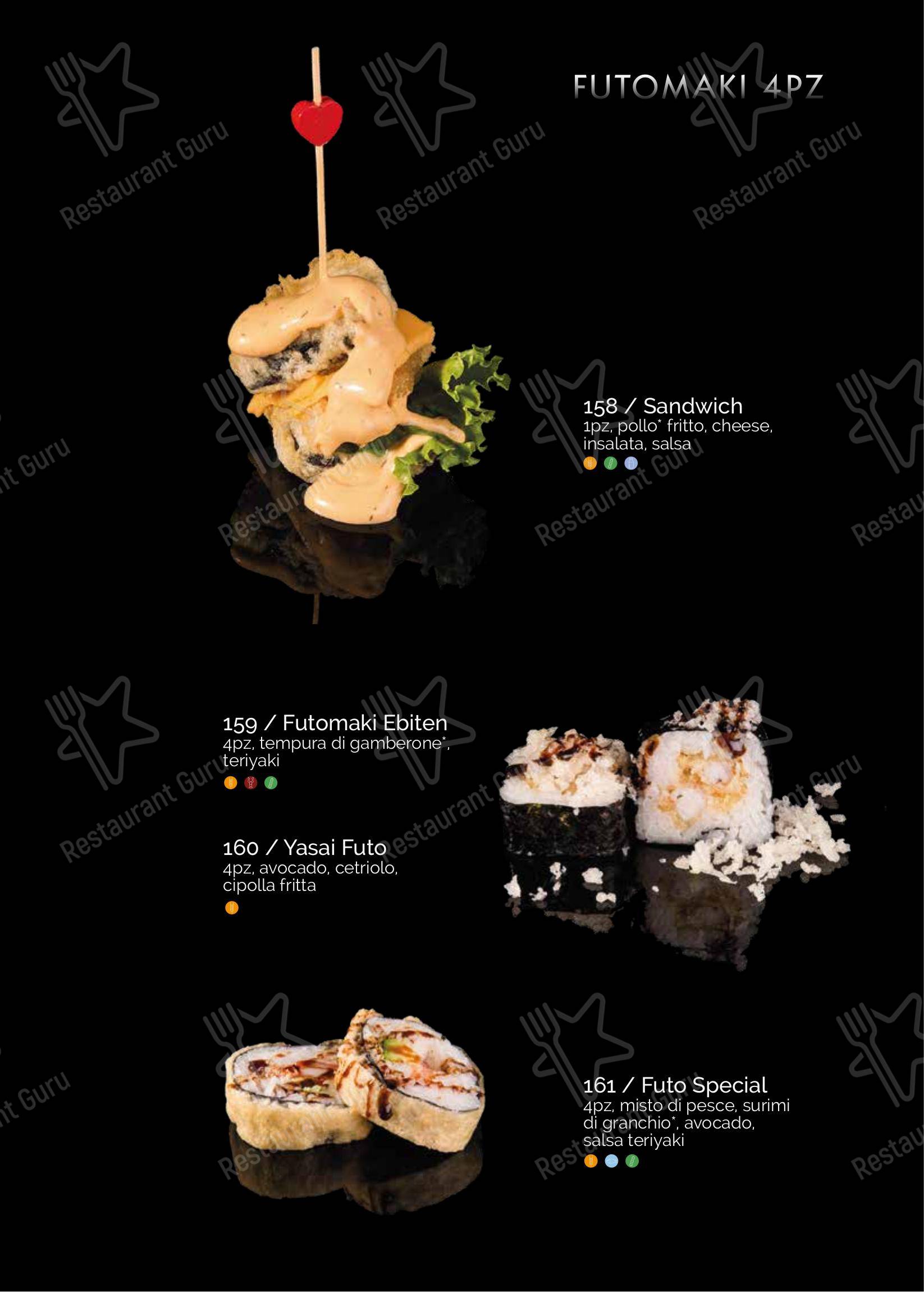 Xuan in Cittadella - Menu bar