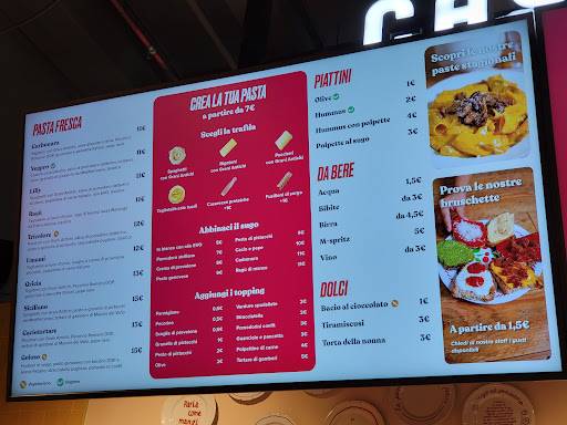 Menu di miscusi Grand'Affi 