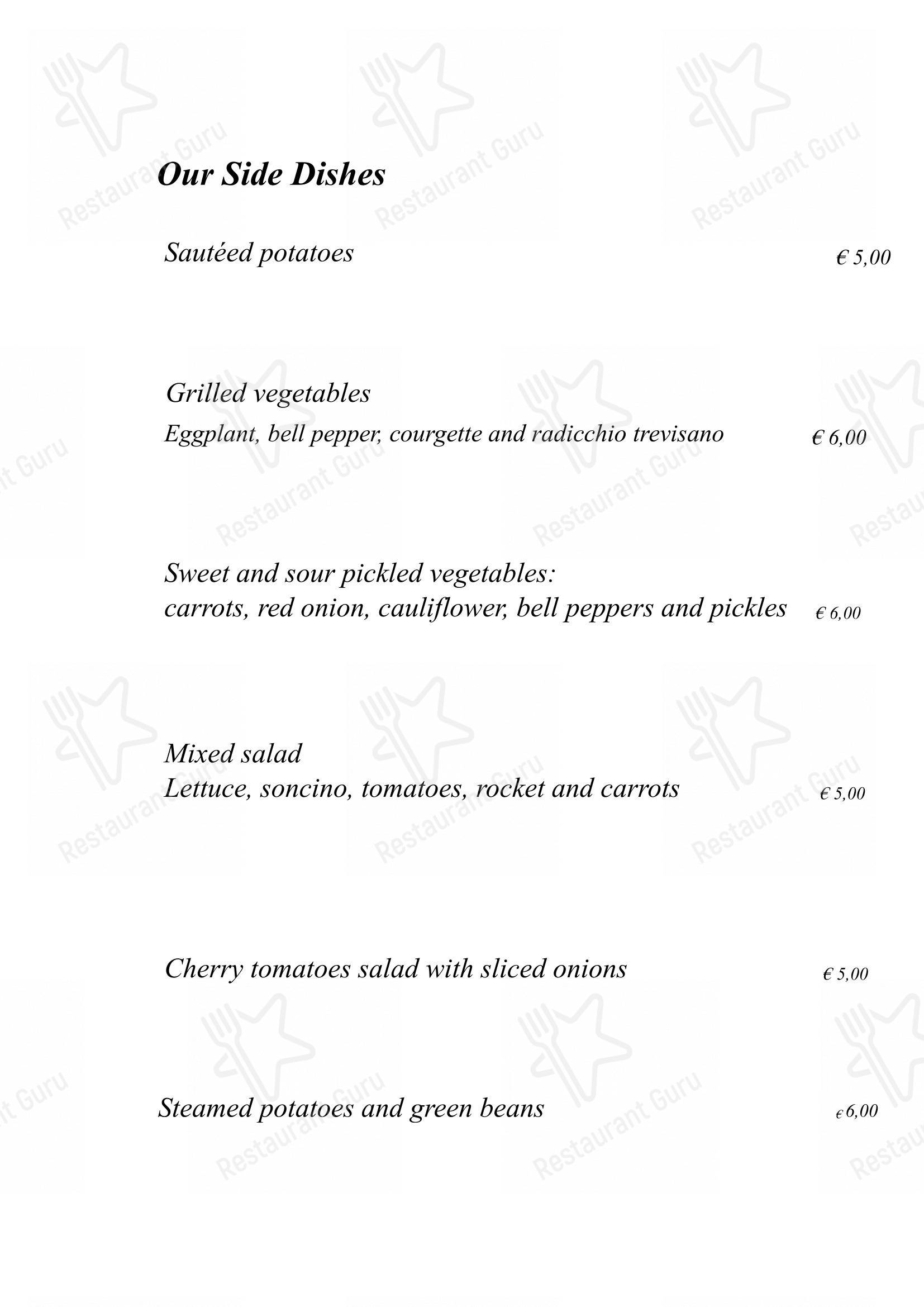 La Piola in Milano - Menu