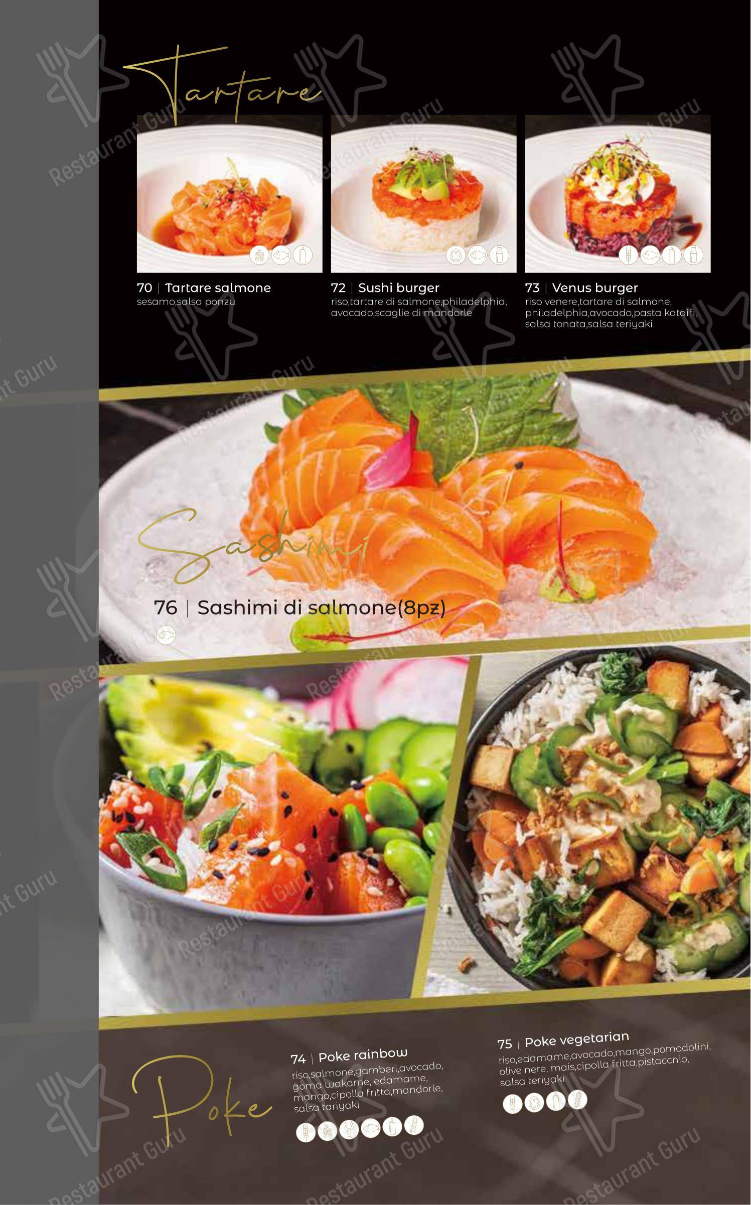 Menu per Oya Sushi Rovigo in Rovigo