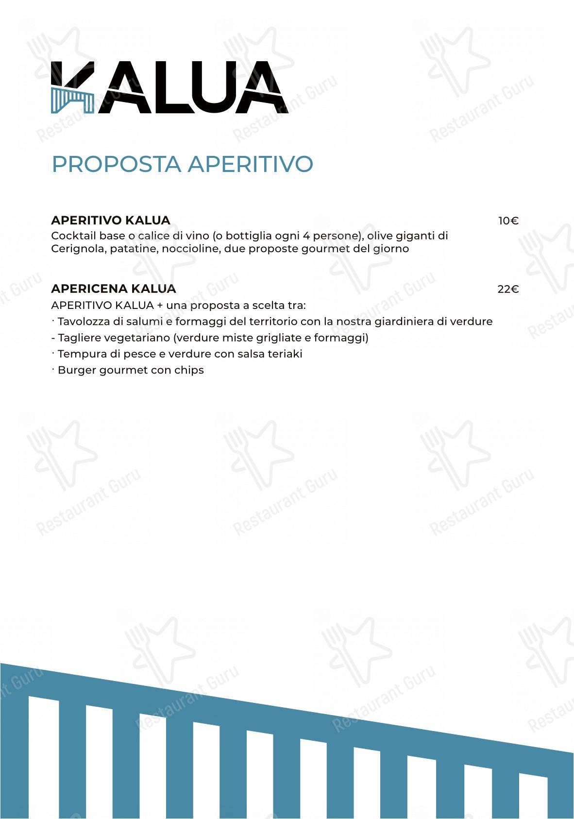 Pasticceria KALUA in Pontedera - Основное меню