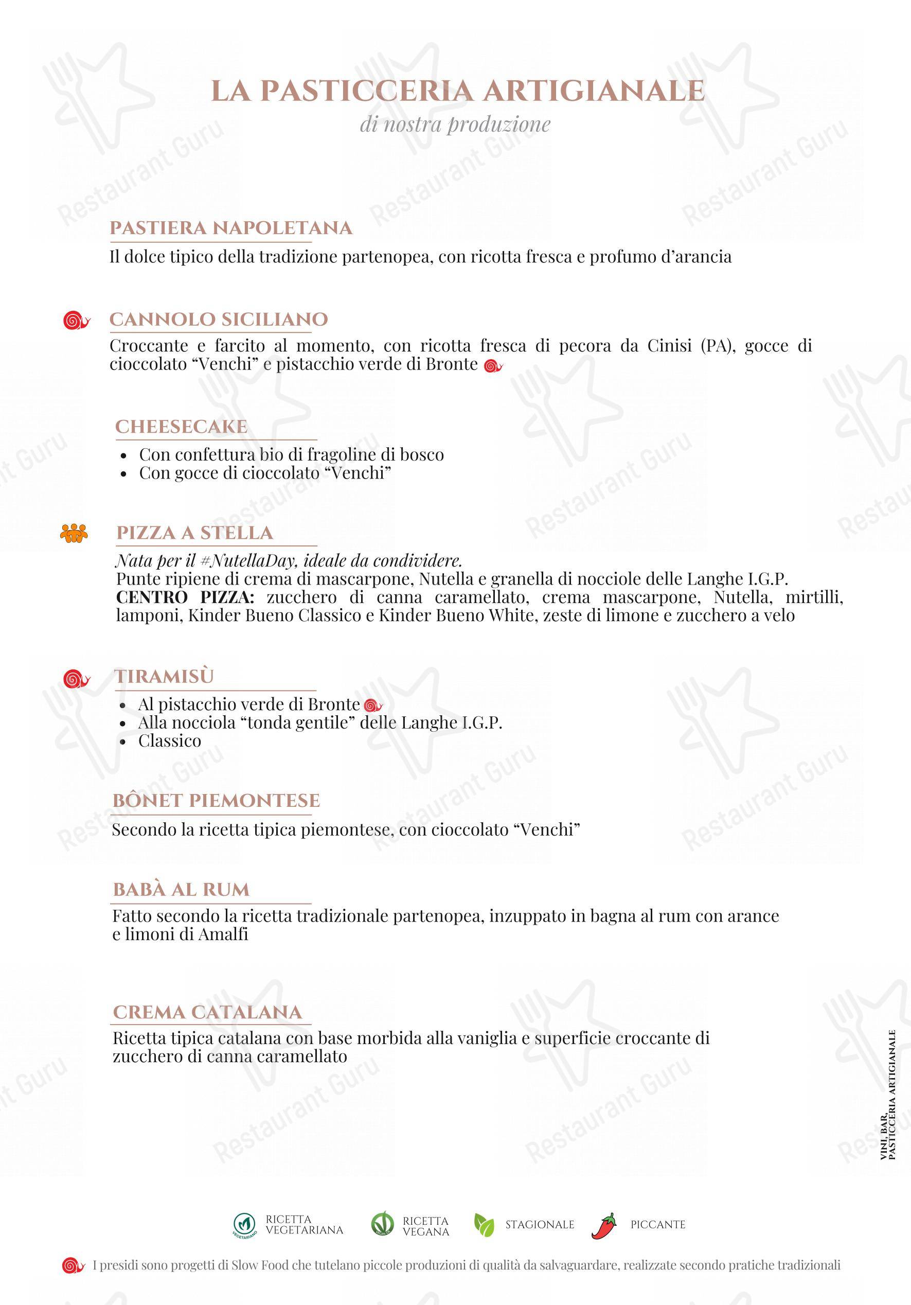 Pummarò.it in Torino - Menu