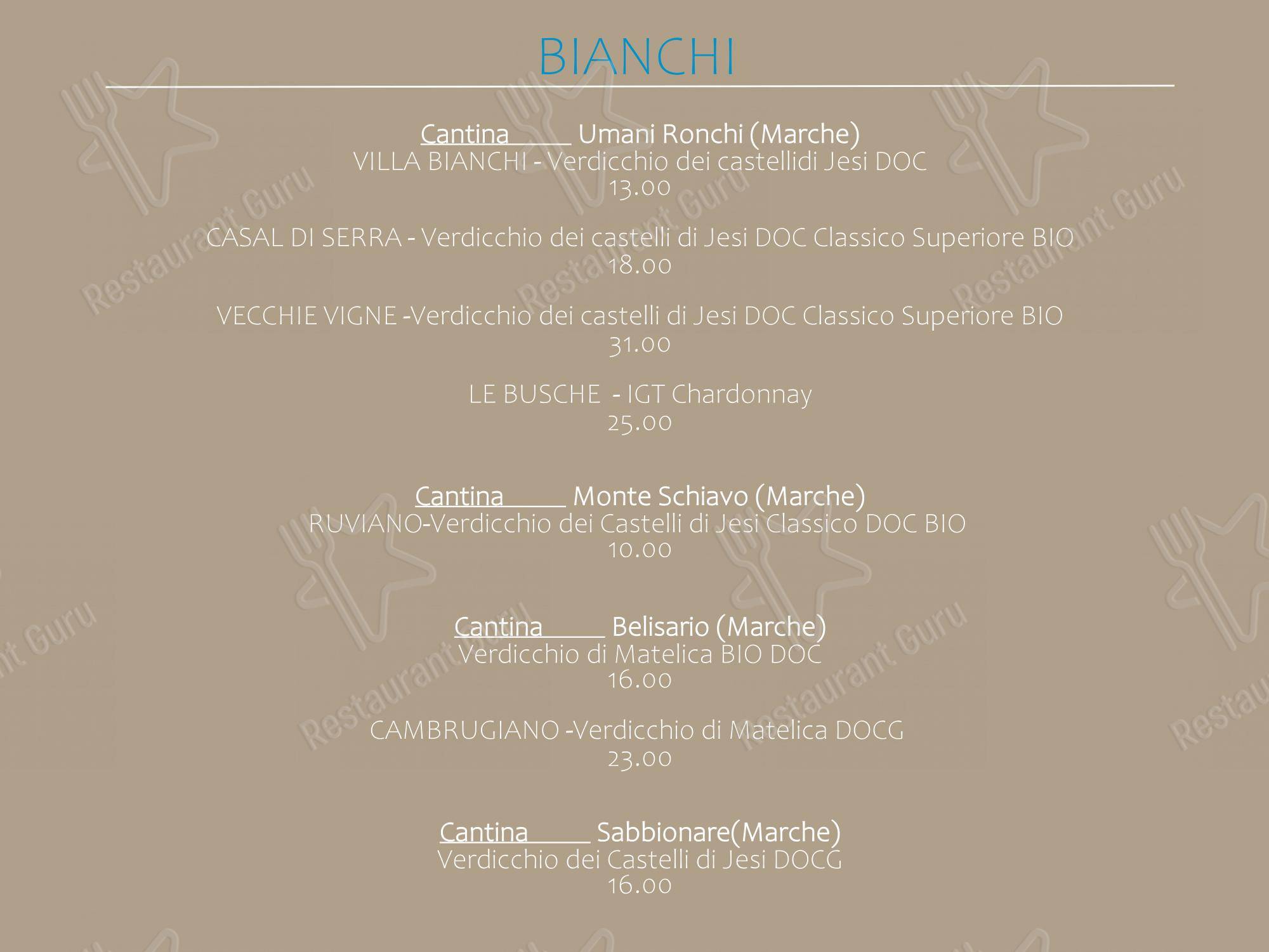 Ristorante Asia in Jesi - Menu