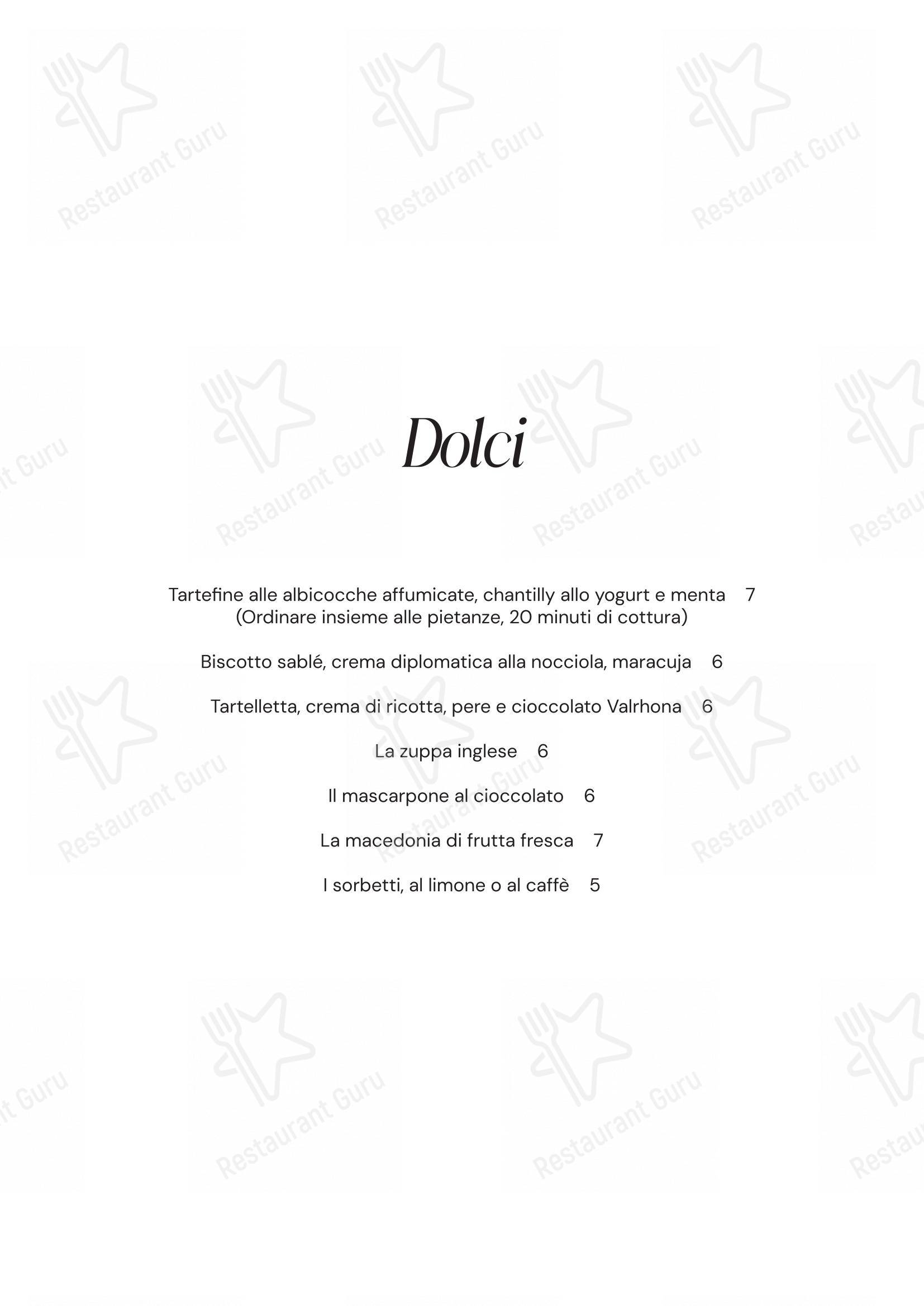 Menu per Ristorante Le Querce in Forli