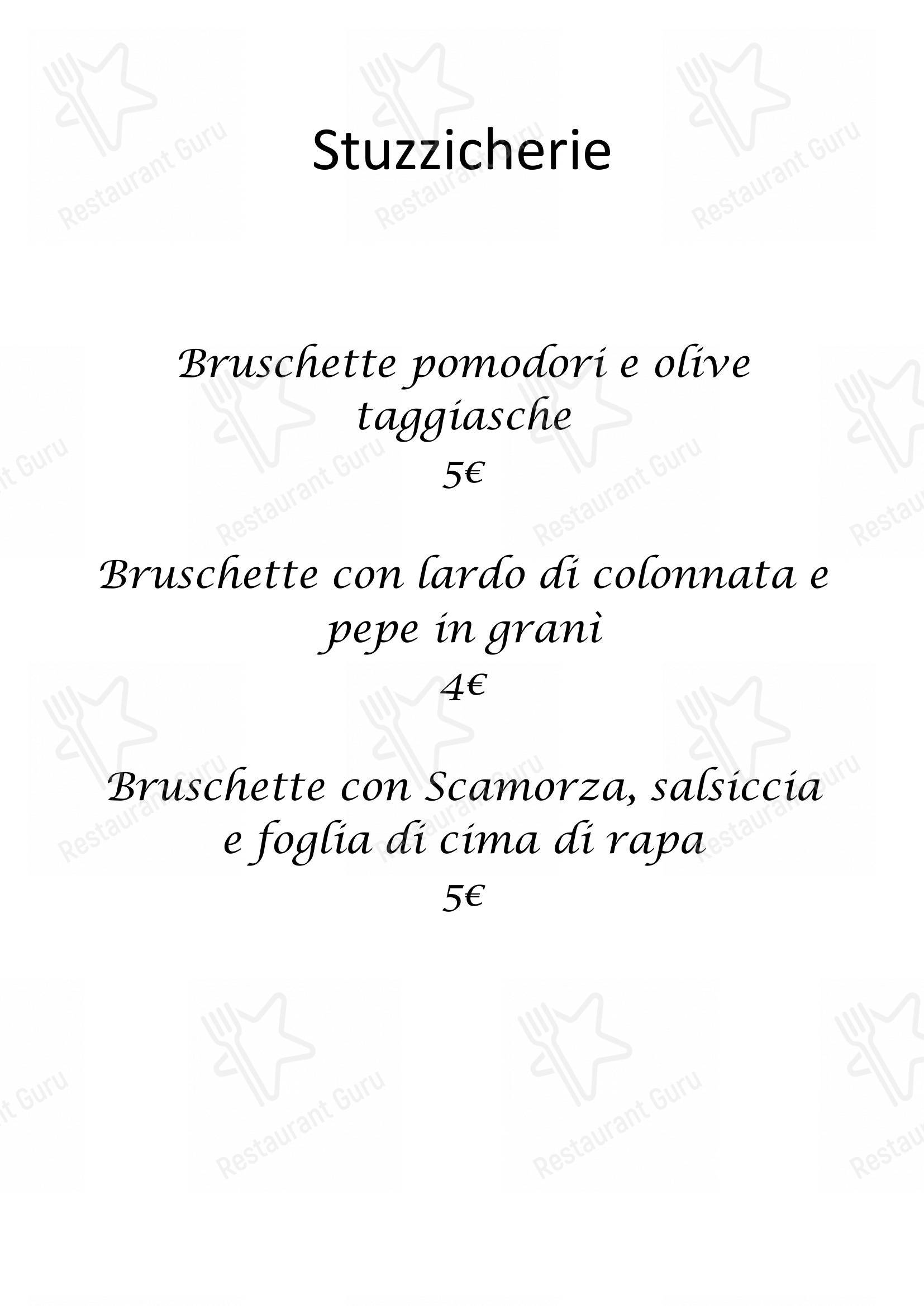 Menu per Ristorante 