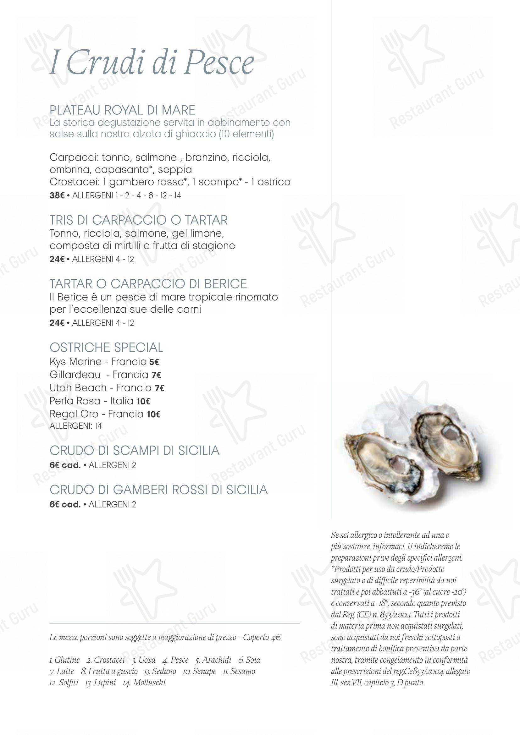 Ristorante la Guardia in Nerviano - Menu