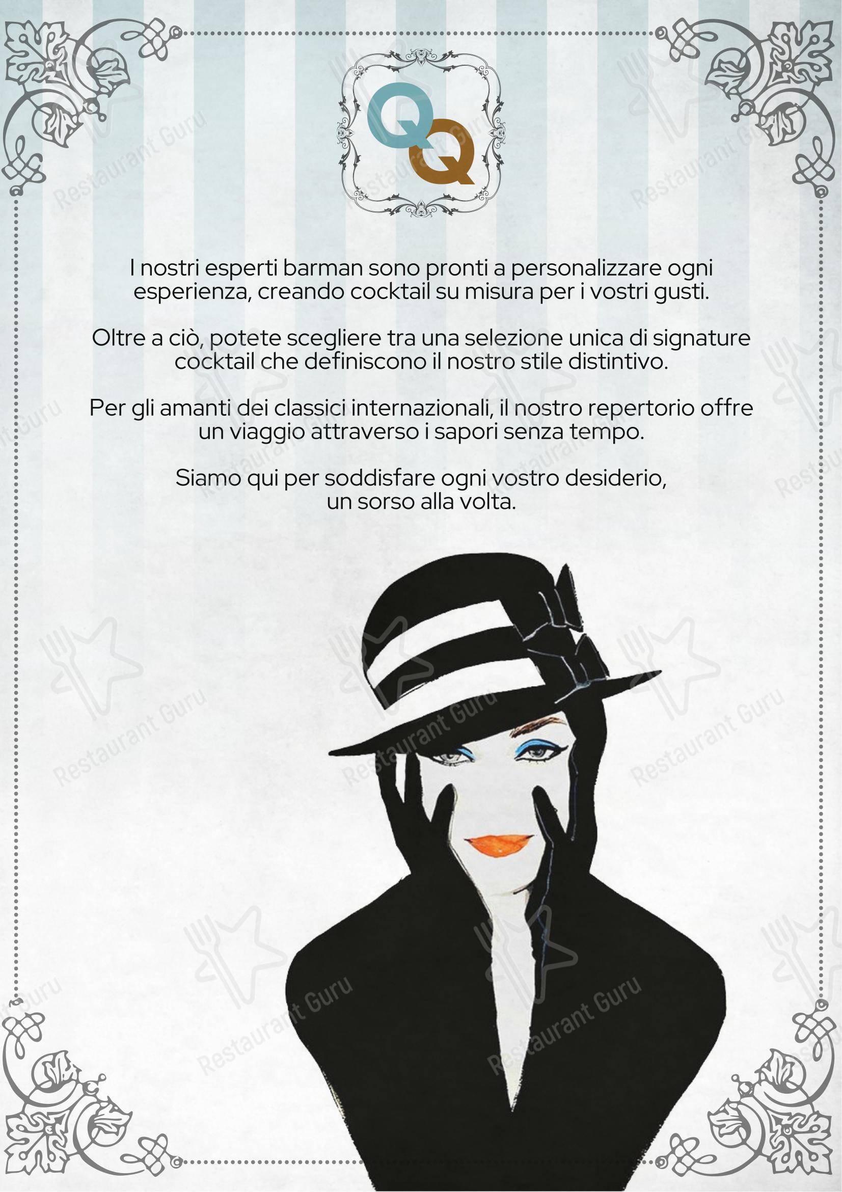 Menu per Soqquadro WineBar in Nocera Inferiore