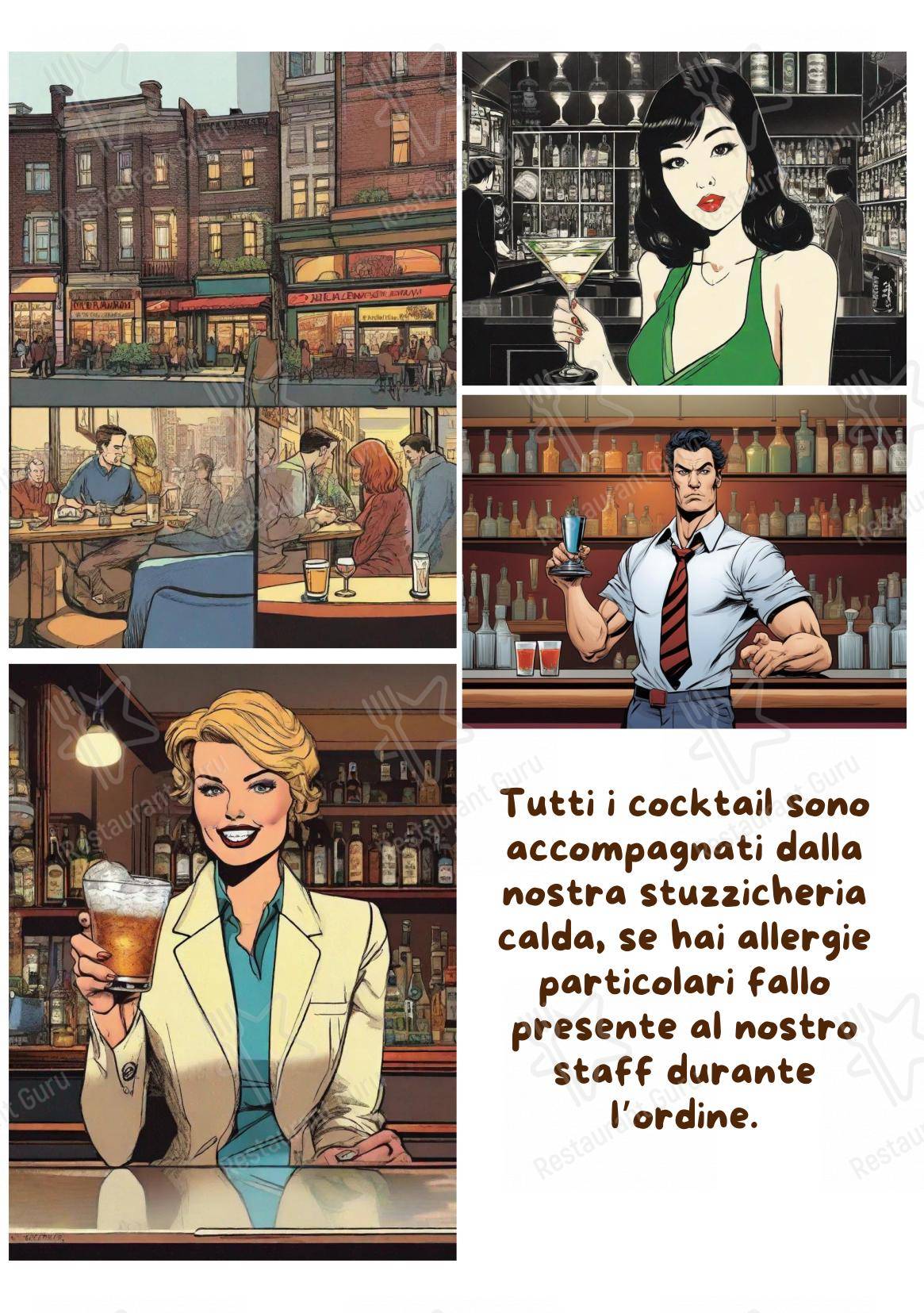 Menu bar per Soqquadro WineBar in Nocera Inferiore