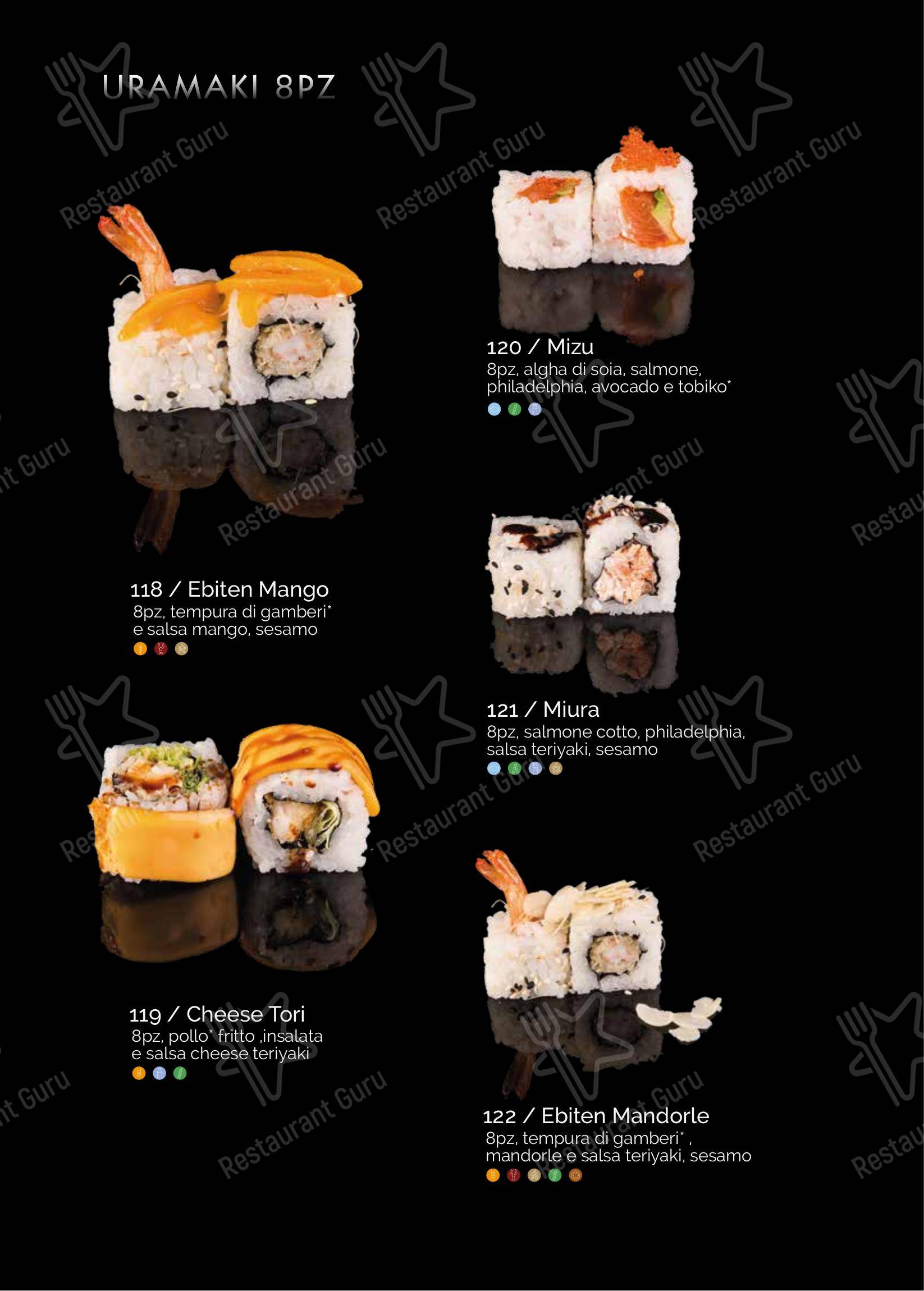 Xuan in Cittadella - Menu bar