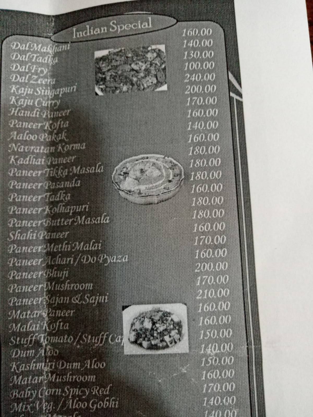 Menu at Shri Bikaner sweets restaurant (Thali House) Restaurant