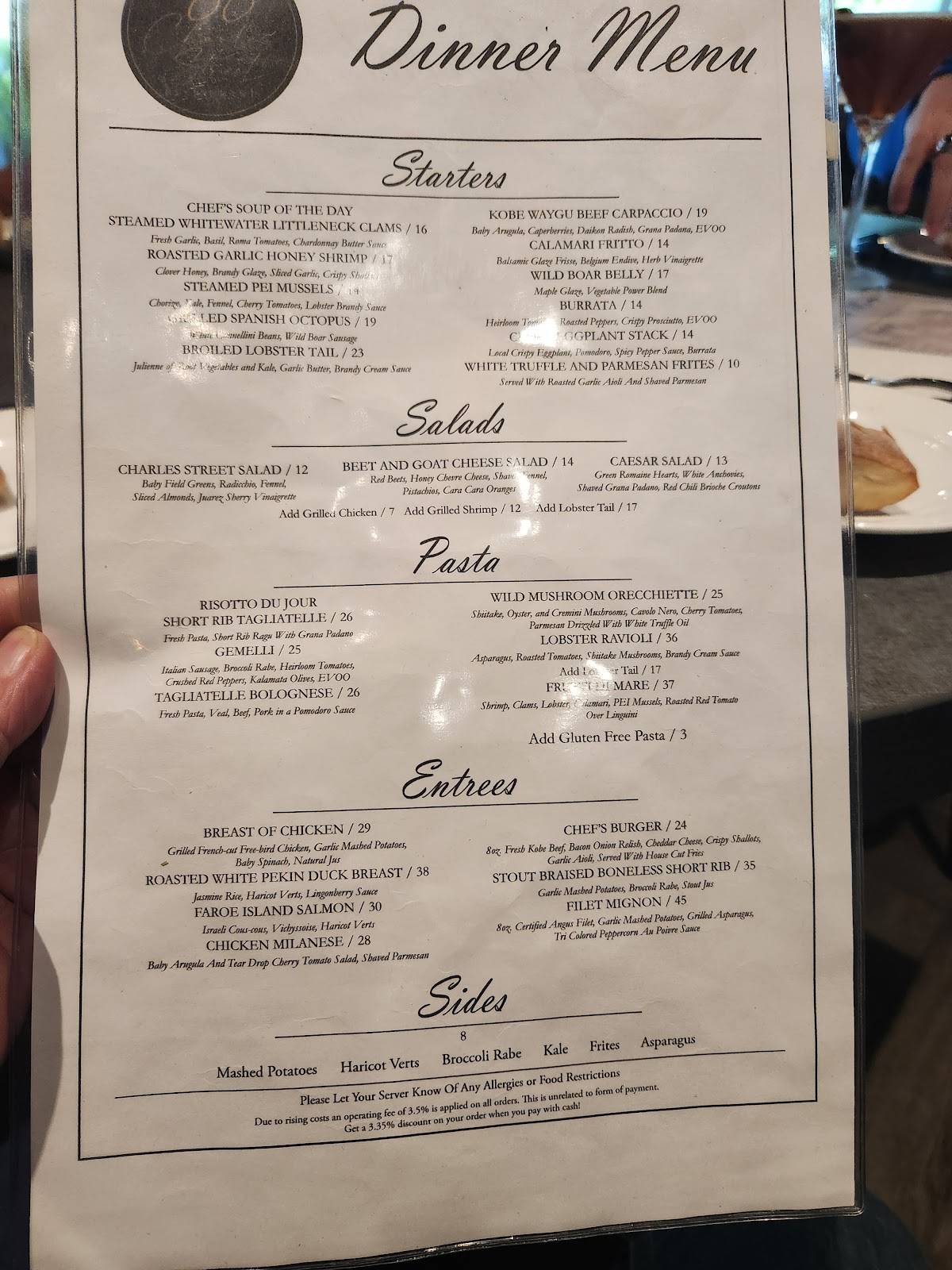 Menu At 88 Charles St Restaurant Montgomery menu-at-88-charles-st-restaurant-montgomery