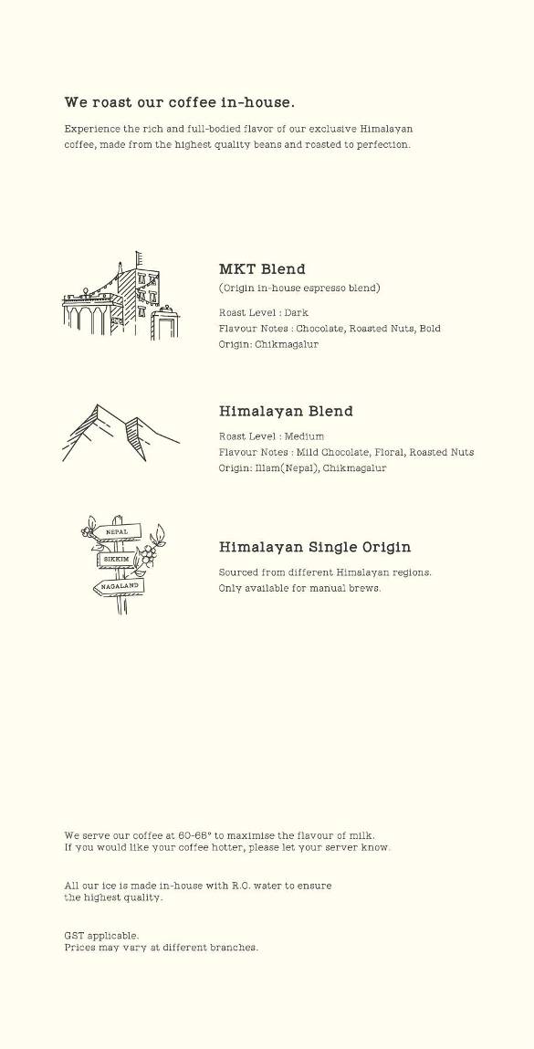AMA Cafe Rajpur Road menu