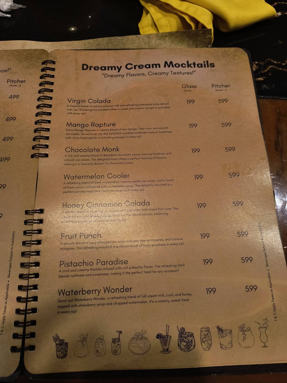 ASF - Ancient Stone Flames BBQ & Grill Jubilee Hills, Hyderabad menu