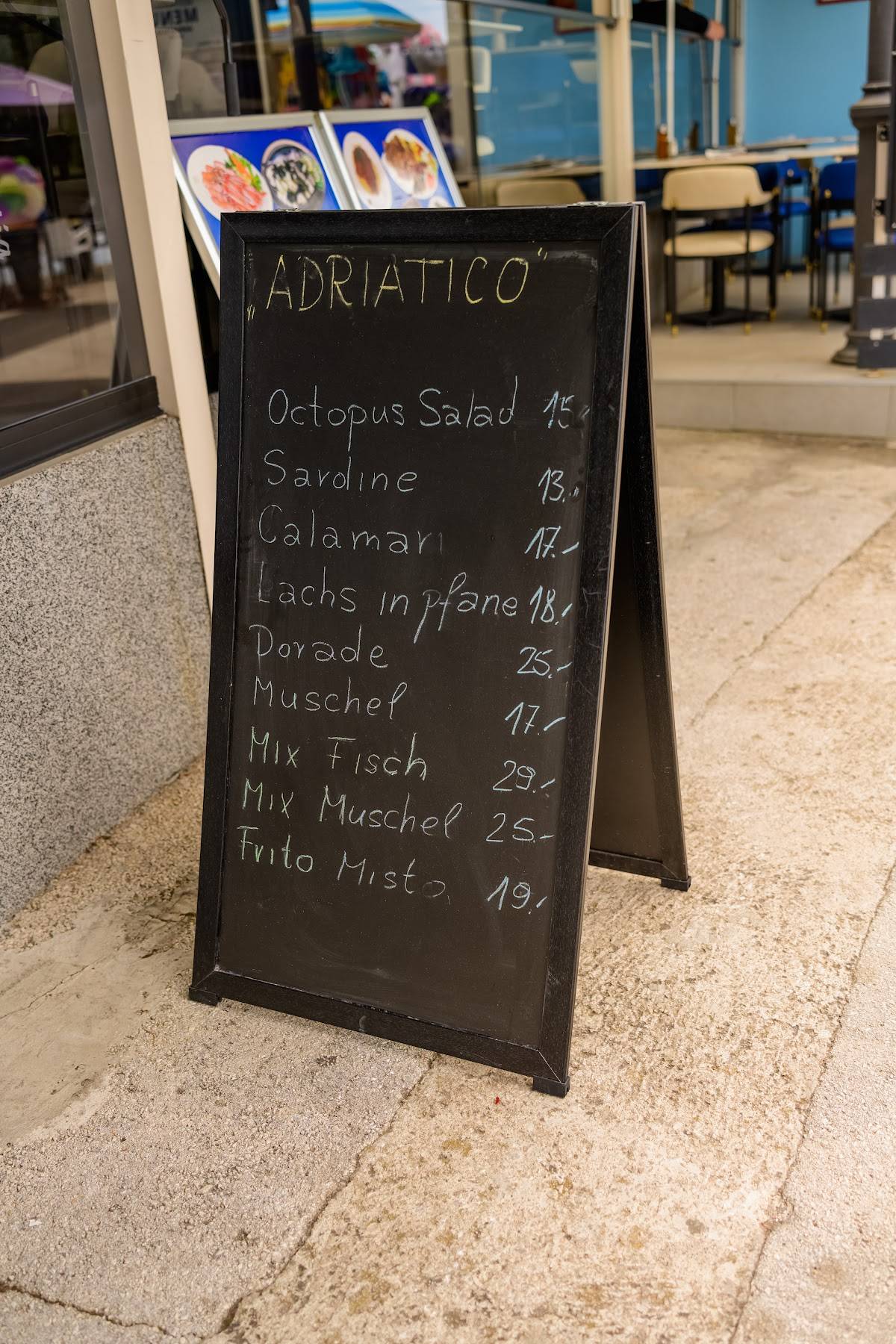 Menu di Adriatico 