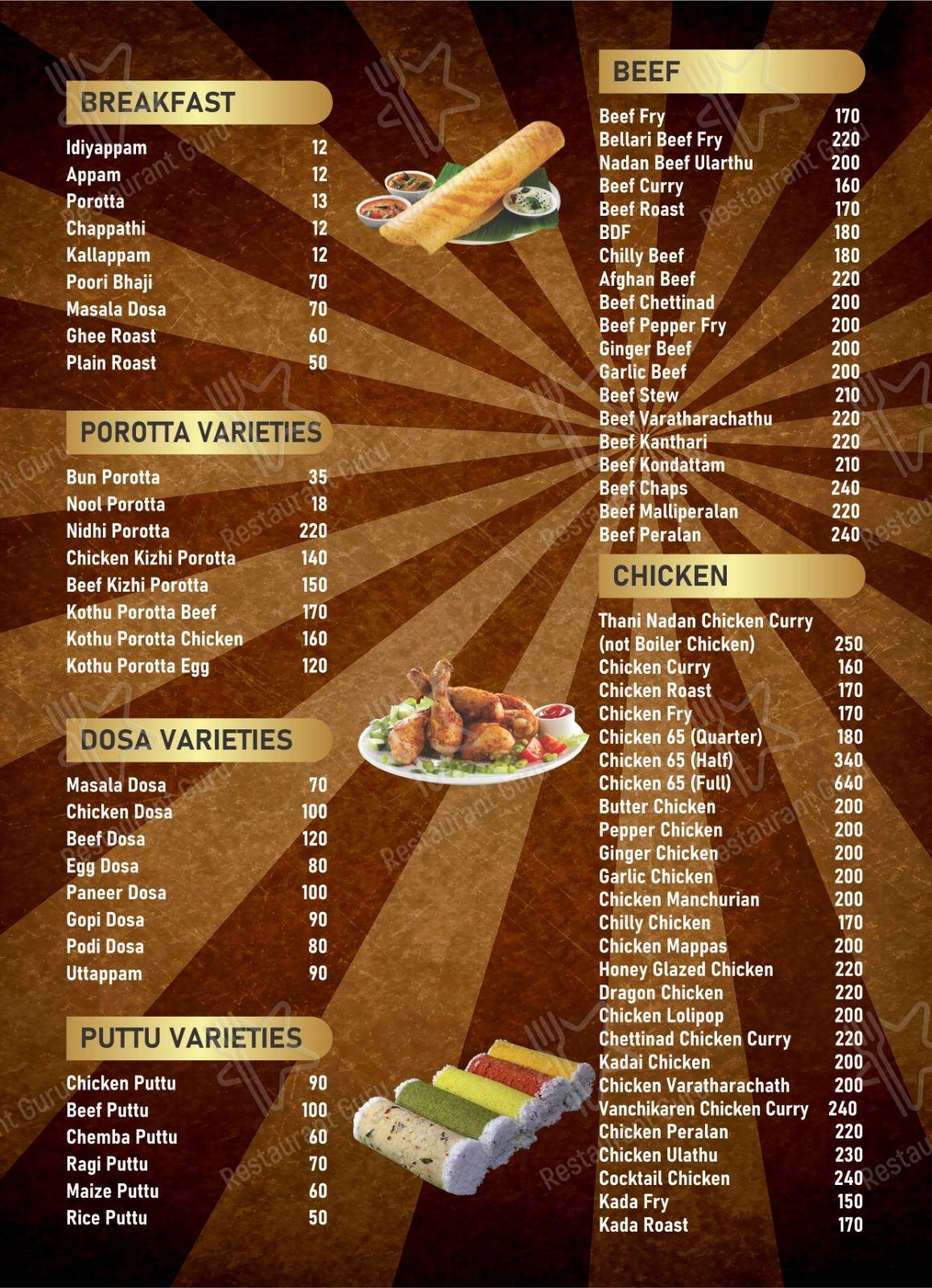 Check out the menu for Alakapuri Family Restaurant