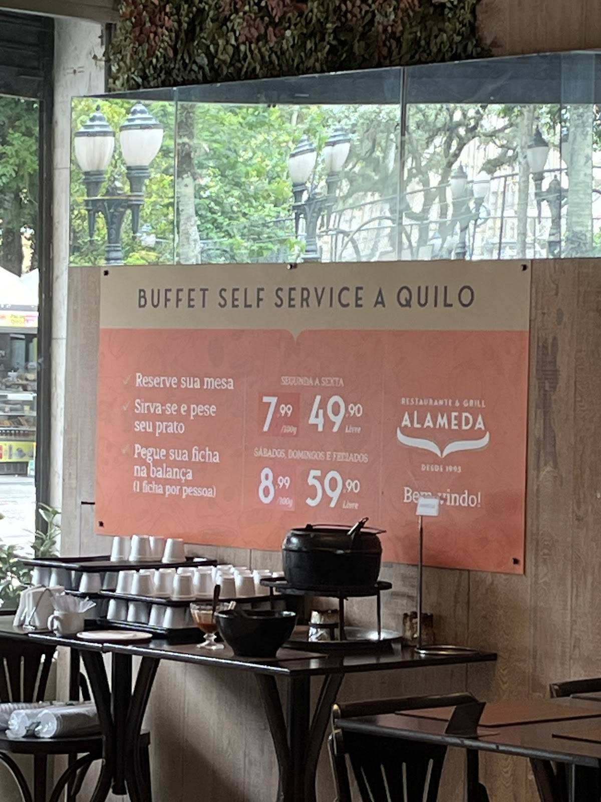 Alameda Grill cardápio