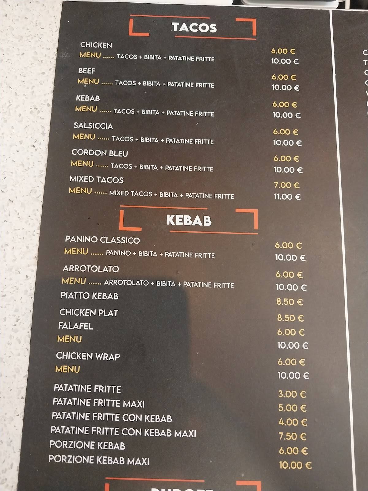 Menu di Alba Kebab Street 