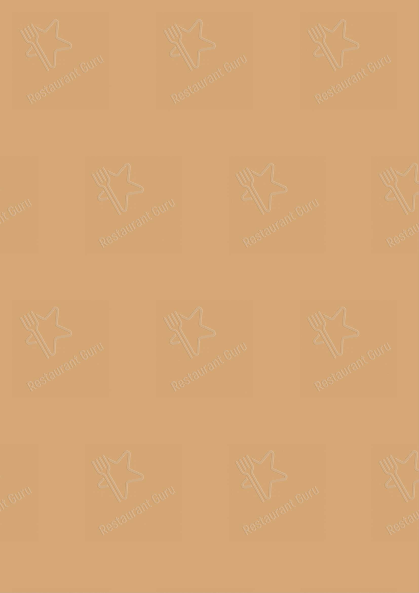 Drink menu pour Alice Garden dans Saint-Petersbourg