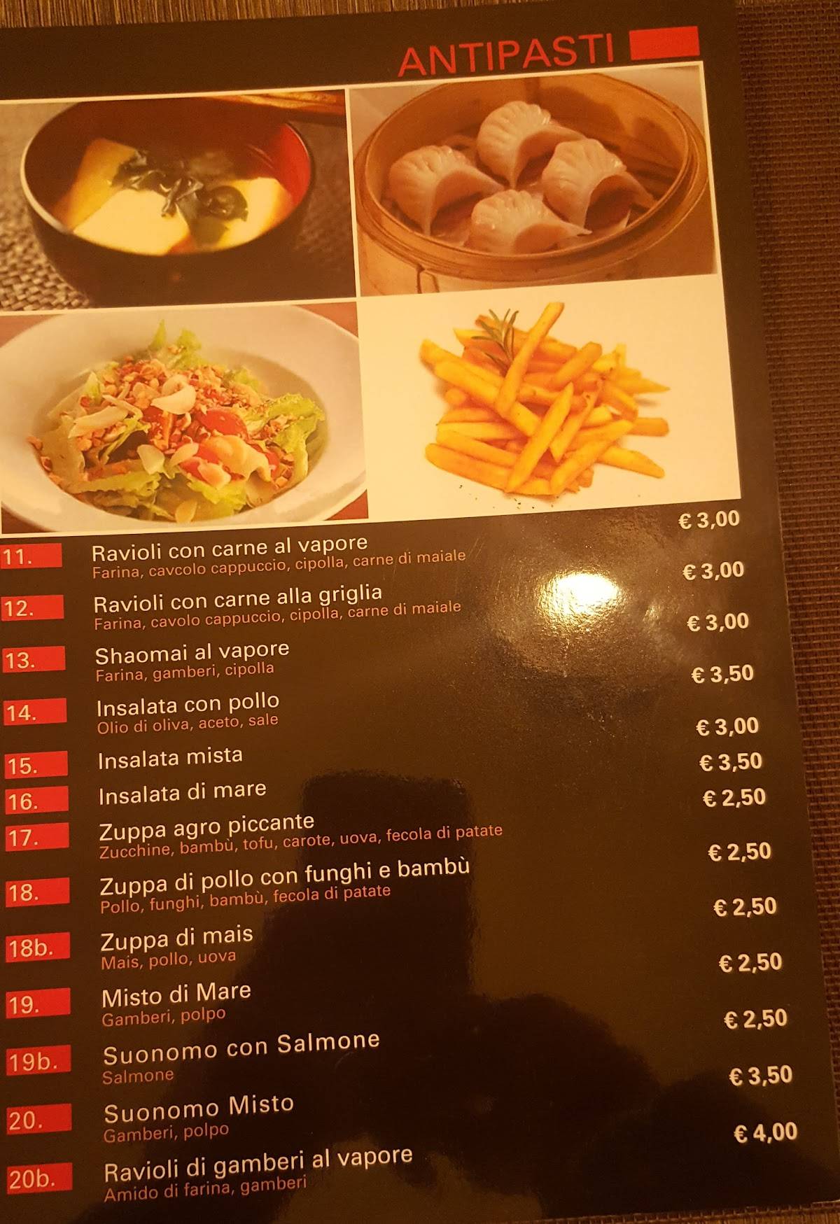 Menu di Sushi Nagoya Altamura 