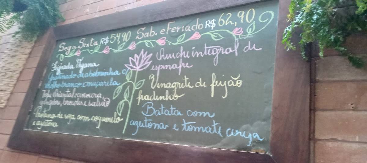 Alternativa Casa de Conexão Vila Madalena cardápio