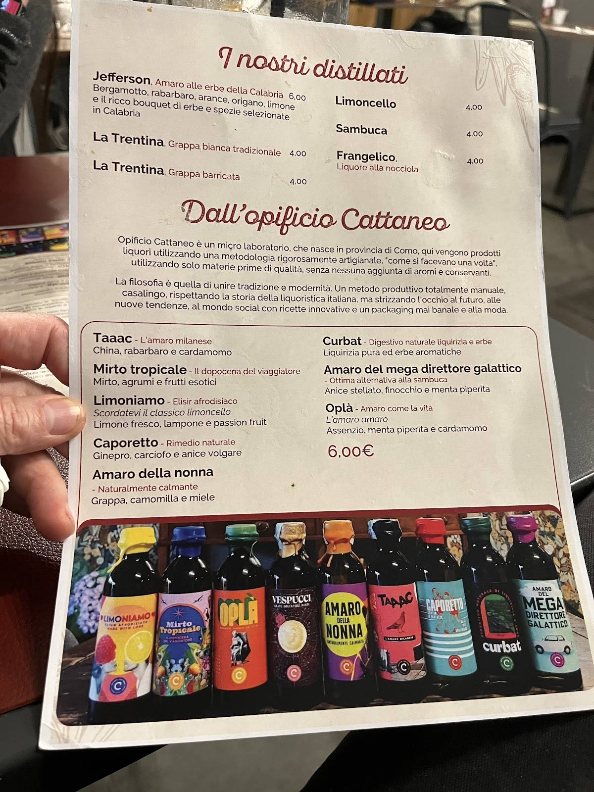 Menu di AmaLe Pizzeria Contemporanea 