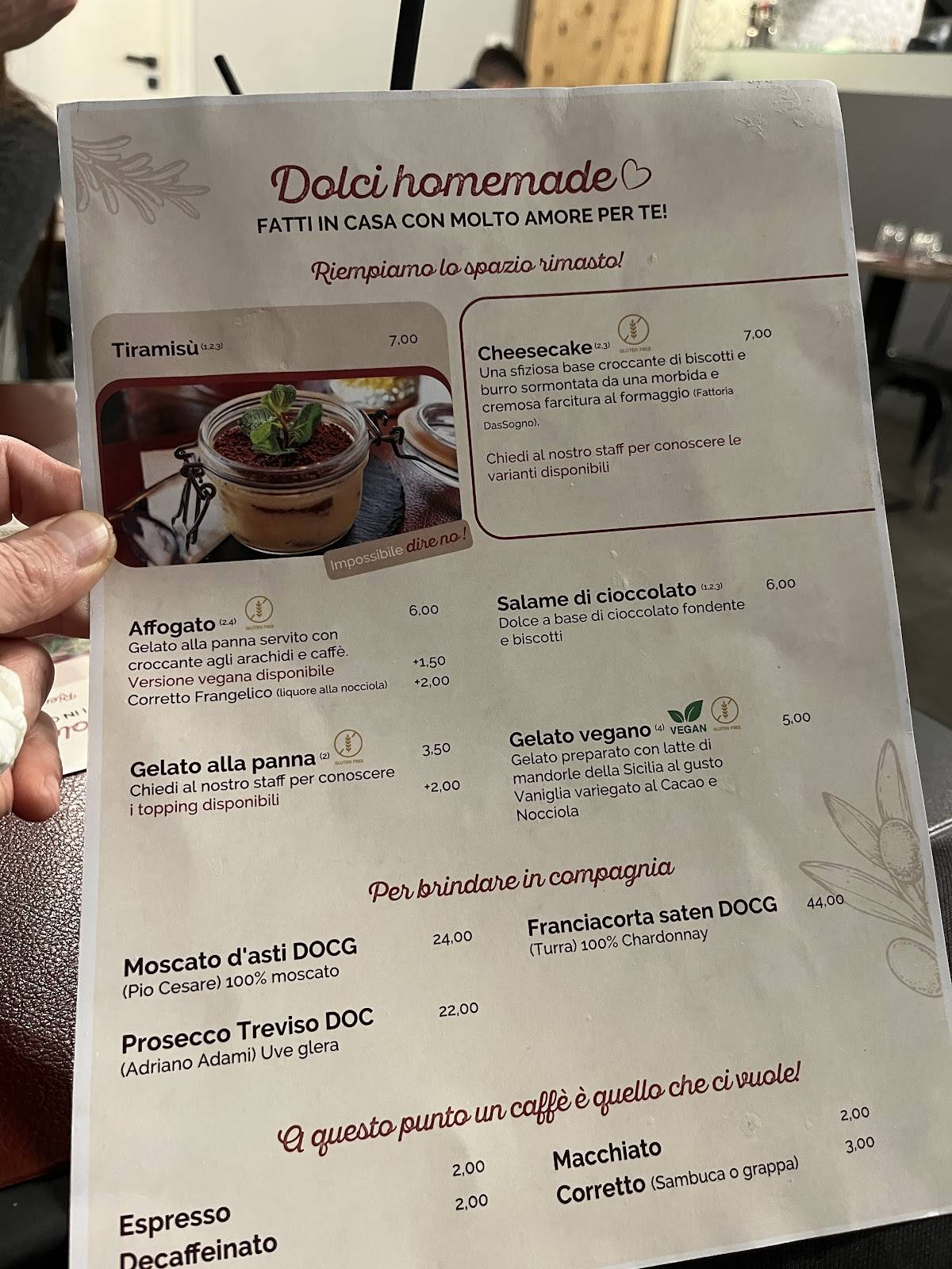 Menu di AmaLe Pizzeria Contemporanea 