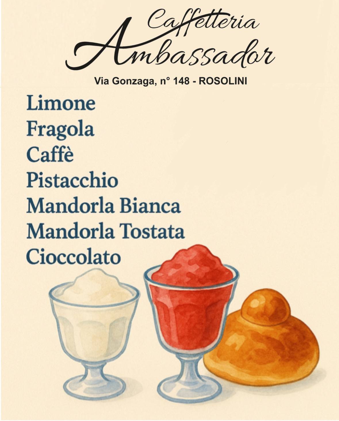 Menu di Ambassador 