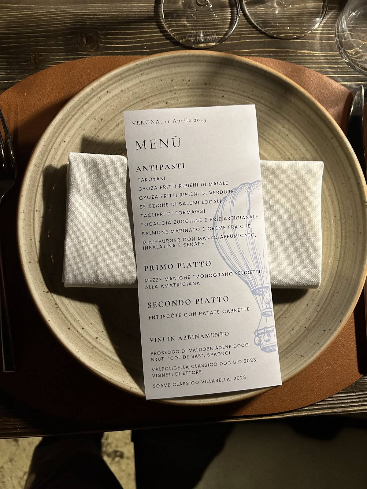 Menu di Amo Bistrot 