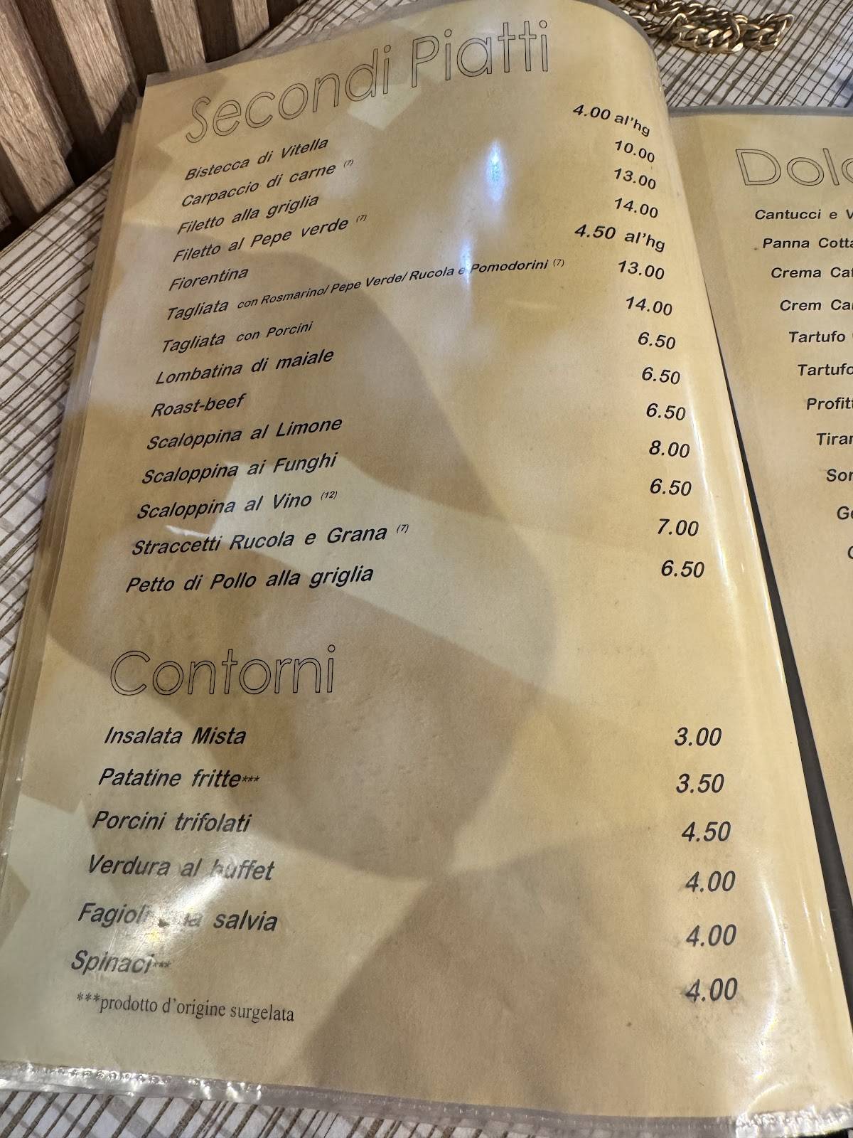 Menu di Chez Vous 