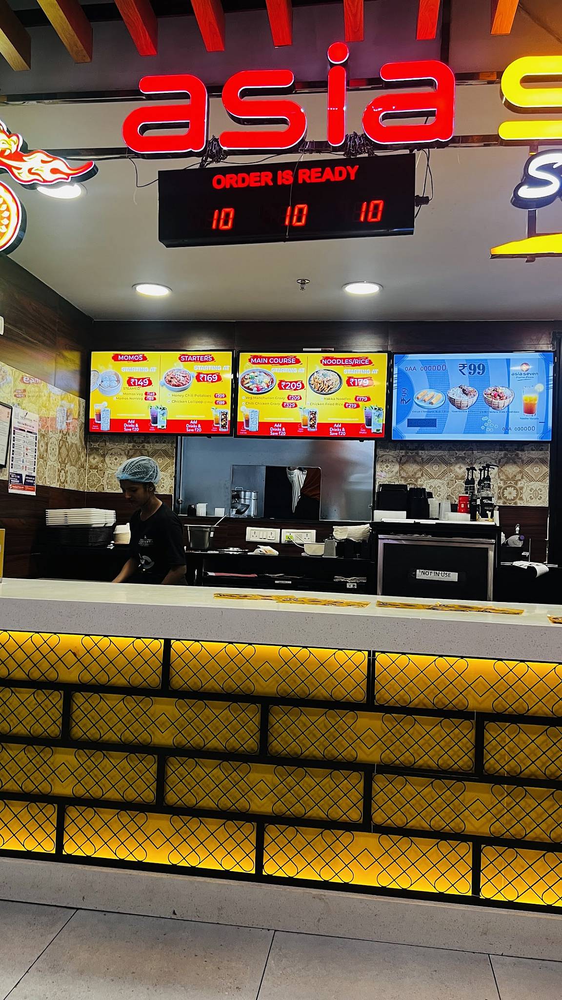 Asia Seven Indore menu