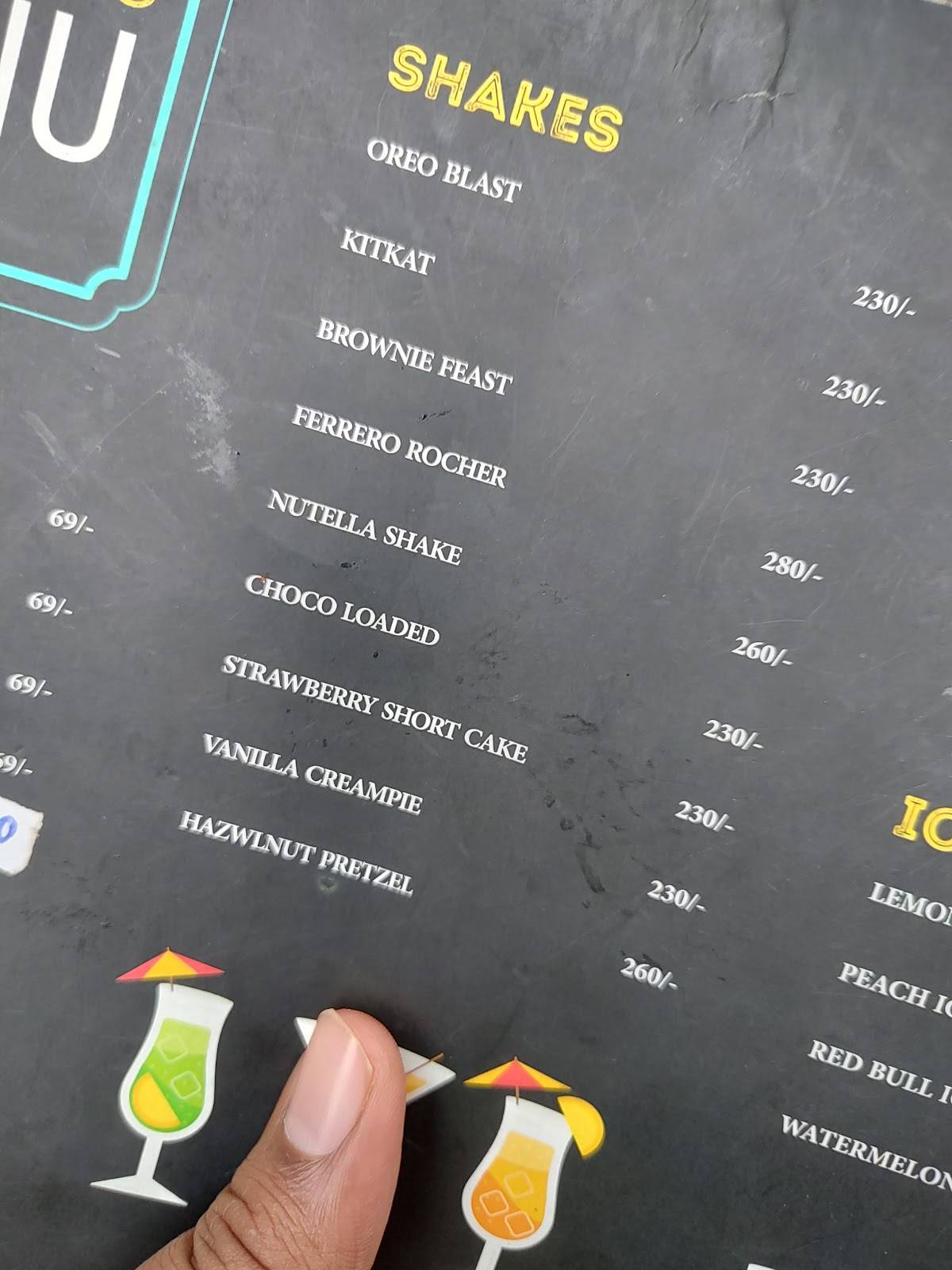 Astro Lounge & Kitchen menu