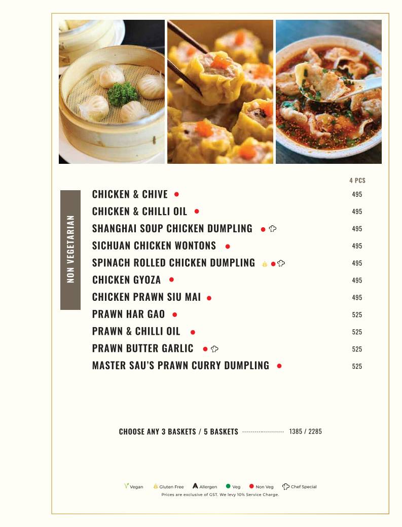 Azula - Asian Kitchen & Bar menu