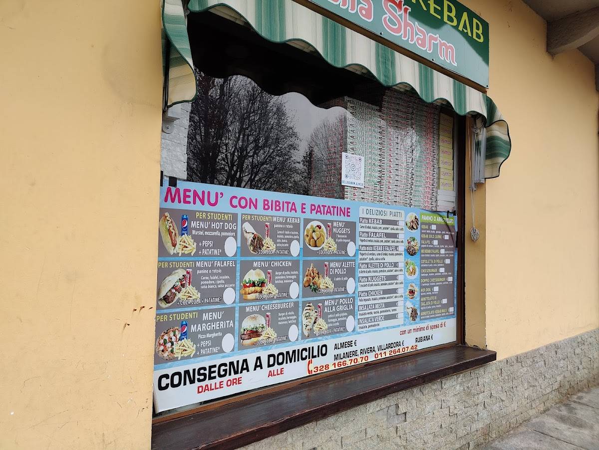 Menu di BELLA SHARM 