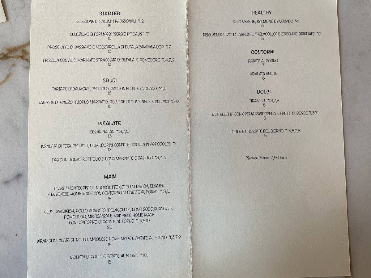 Menu di BIFFI 