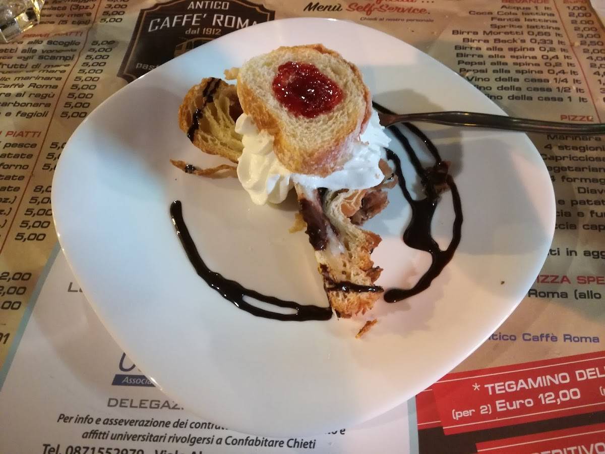 Menu di Bar Antico Caffè Roma...trattoria pizzeria 