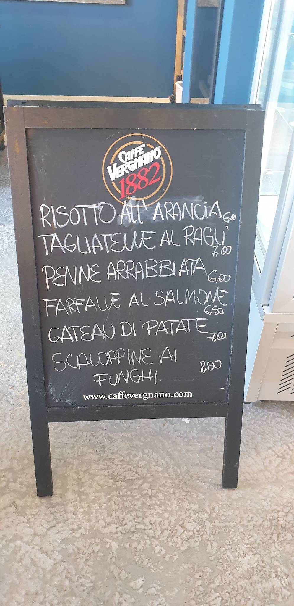 Menu di Cristallo 