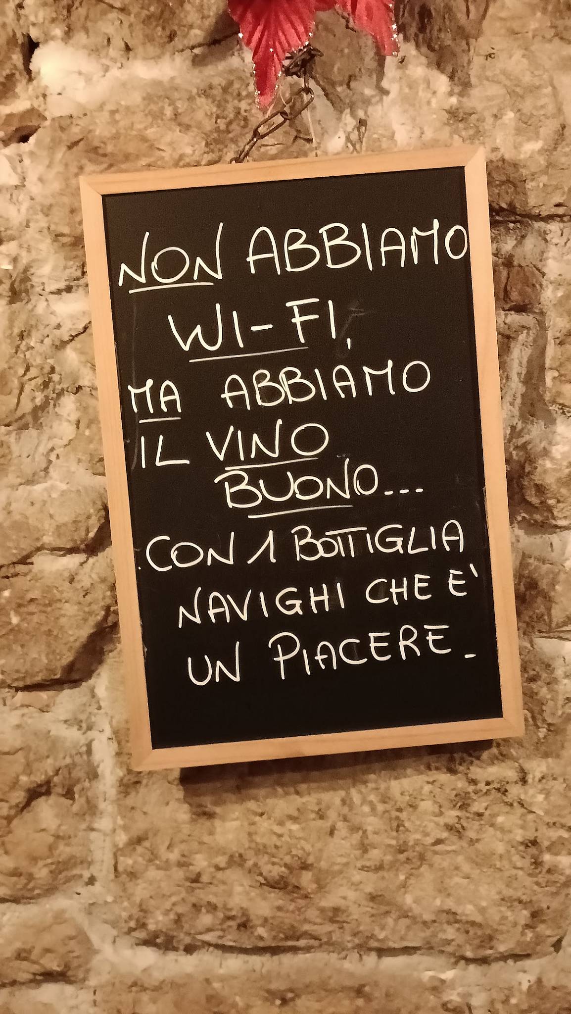 Menu di Bar Del Castello Fumone 