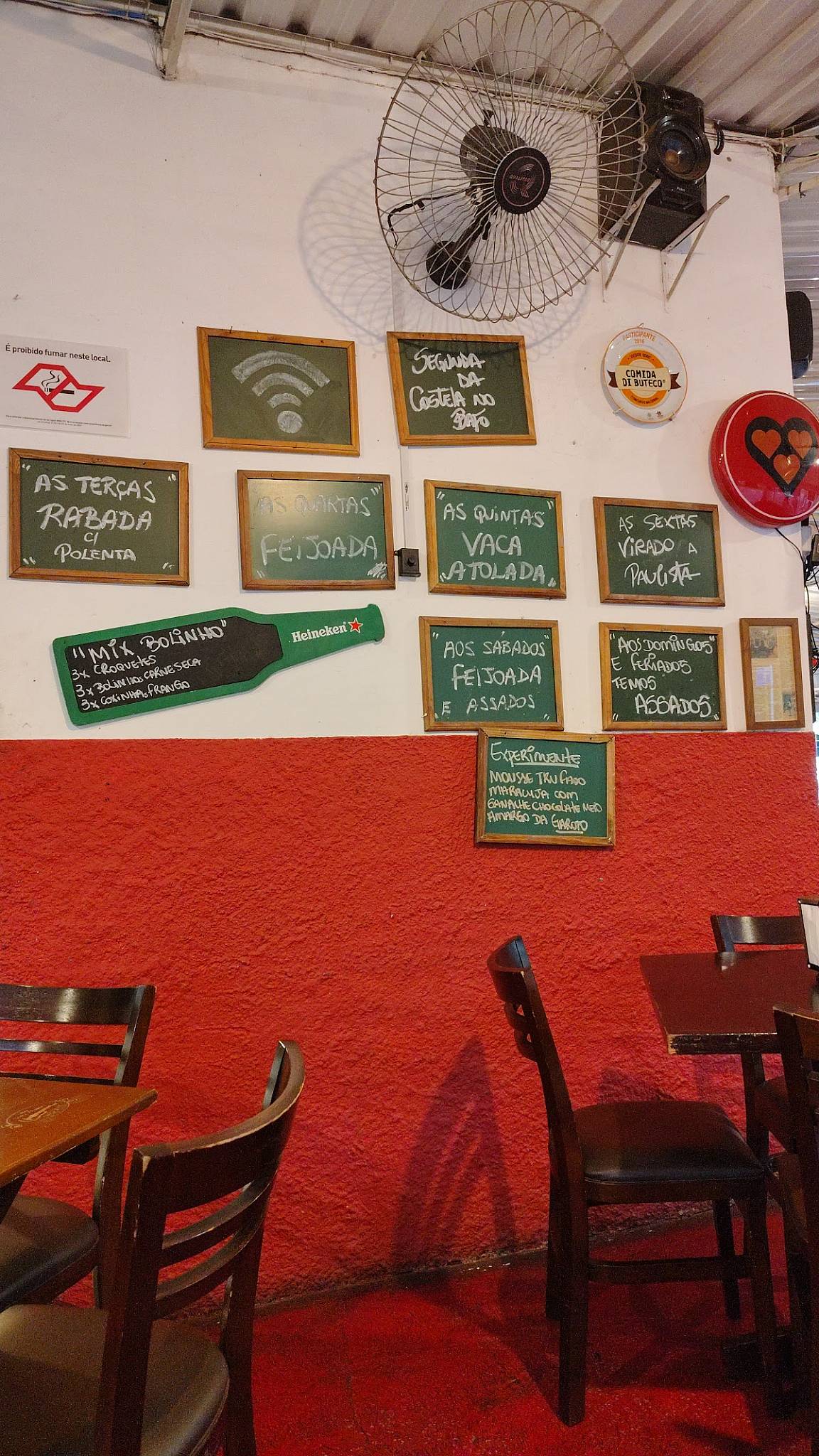 Bar Santa Genebra cardápio