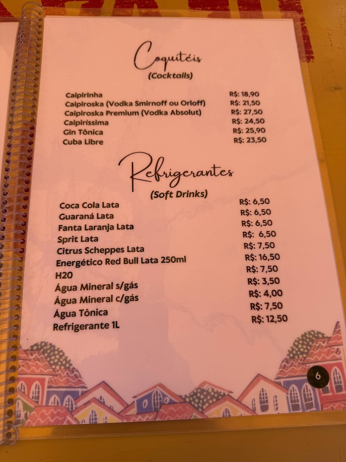 Axego Restaurante e Bar cardápio