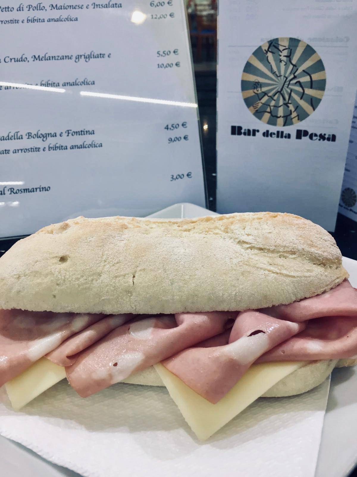 Menu di Bar Pesa - Faenza wine shop 
