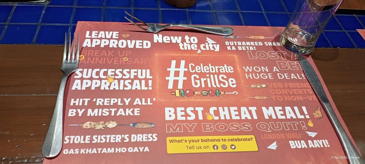 Barbeque Nation - Nagpur - Eternity Mall menu
