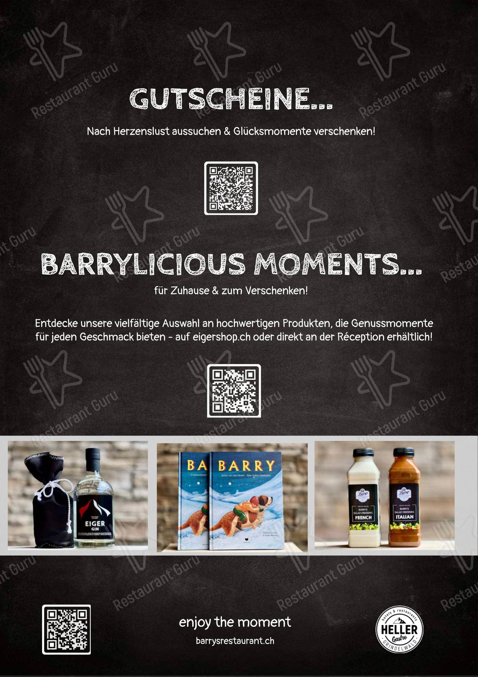 Barrys Restaurant, Bar & Lounge in Grindelwald - Детское